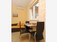Kučište - Perna, Jídelna v ubytování typu apartment, s klimatizací a WiFi.
