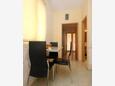 Kučište - Perna, Jídelna v ubytování typu apartment, s klimatizací a WiFi.