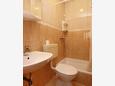 Bathroom 1 Orebić, Bathroom 1 in the apartment, (pet friendly) and WiFi.