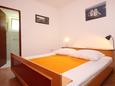 Bedroom 2 Orebić, Bedroom 2 in the apartment, air condition available, (pet friendly) and WiFi.