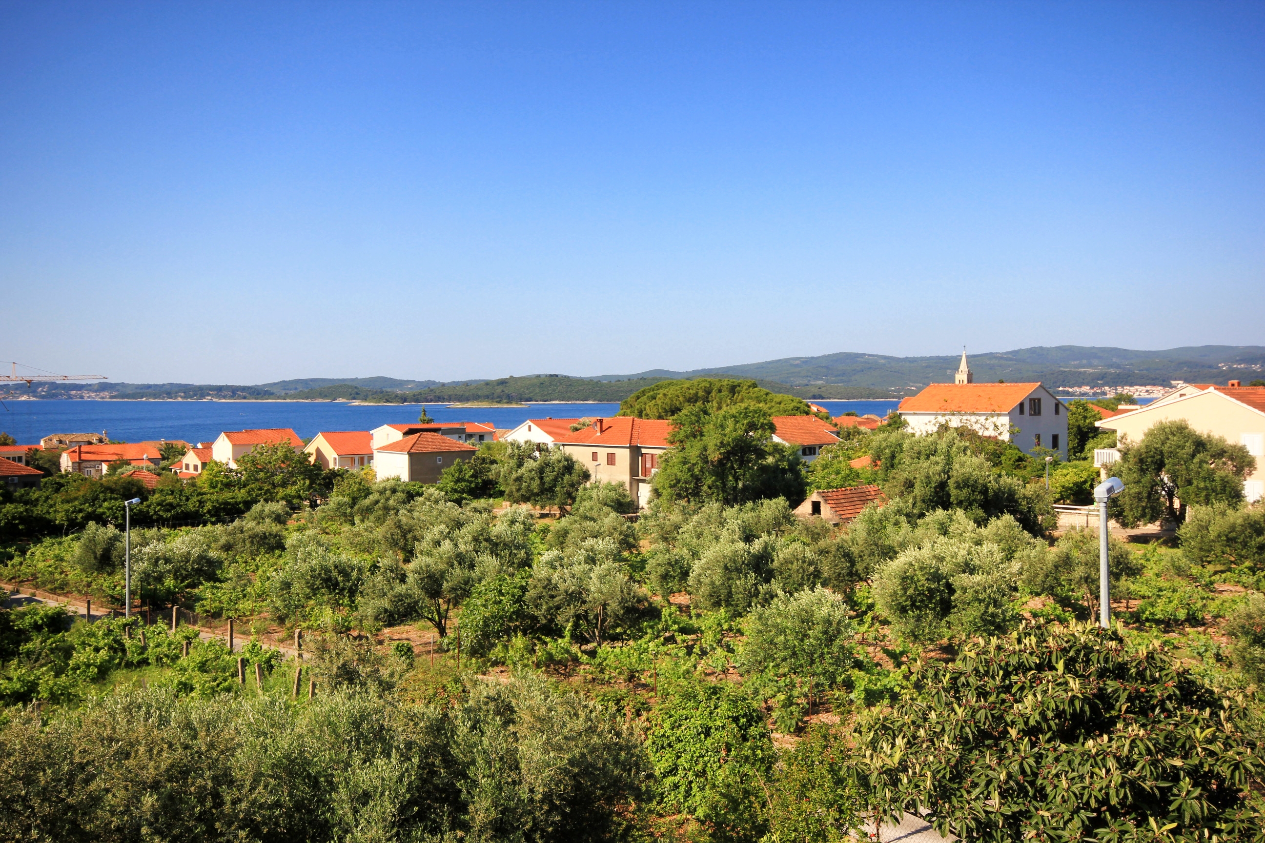 Two bedroom apartment with terrace and sea view Orebić, Pelješac  A-a
