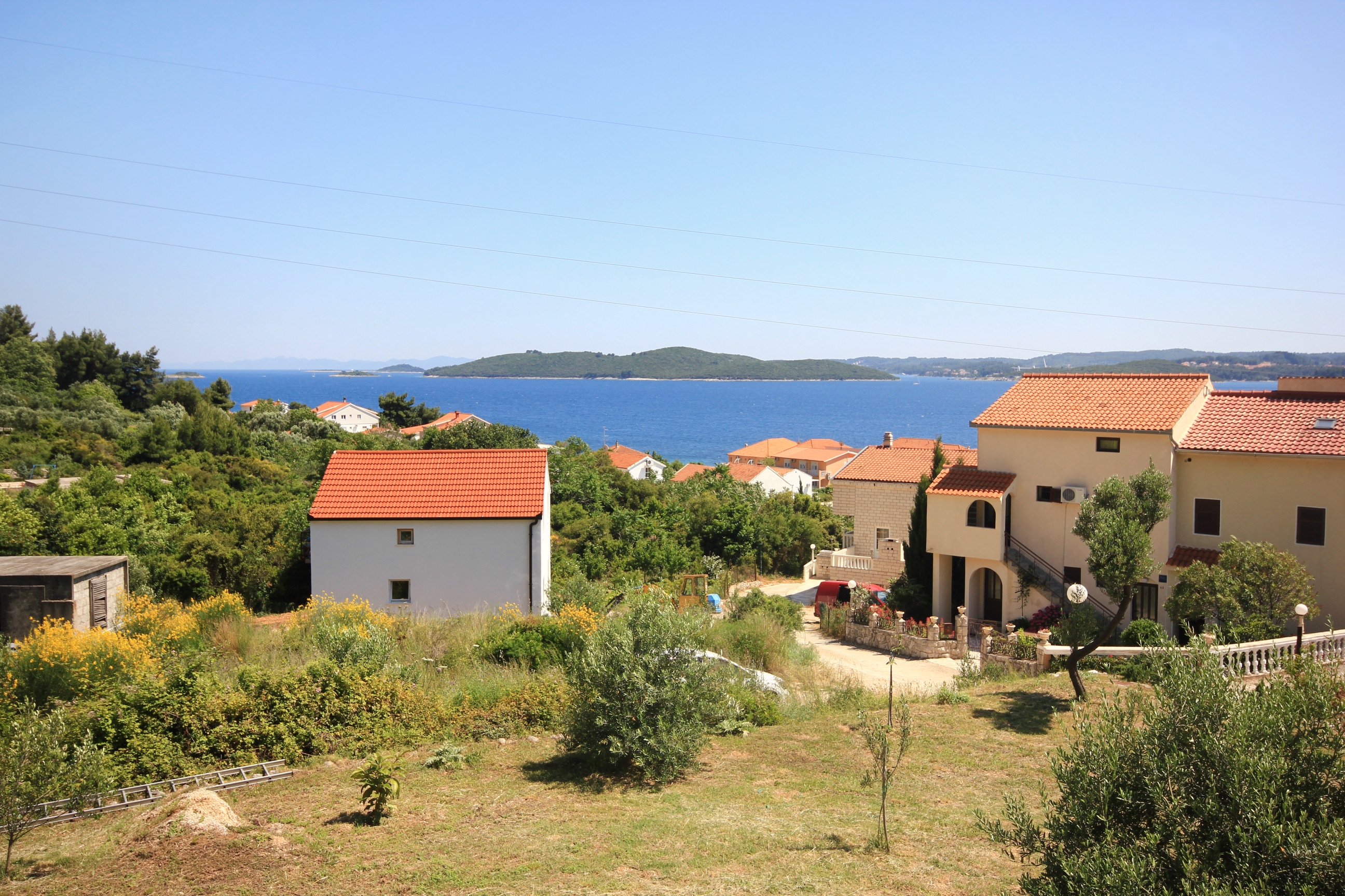 One bedroom apartment with terrace and sea view Kučište - Perna, Pelješac  A-a