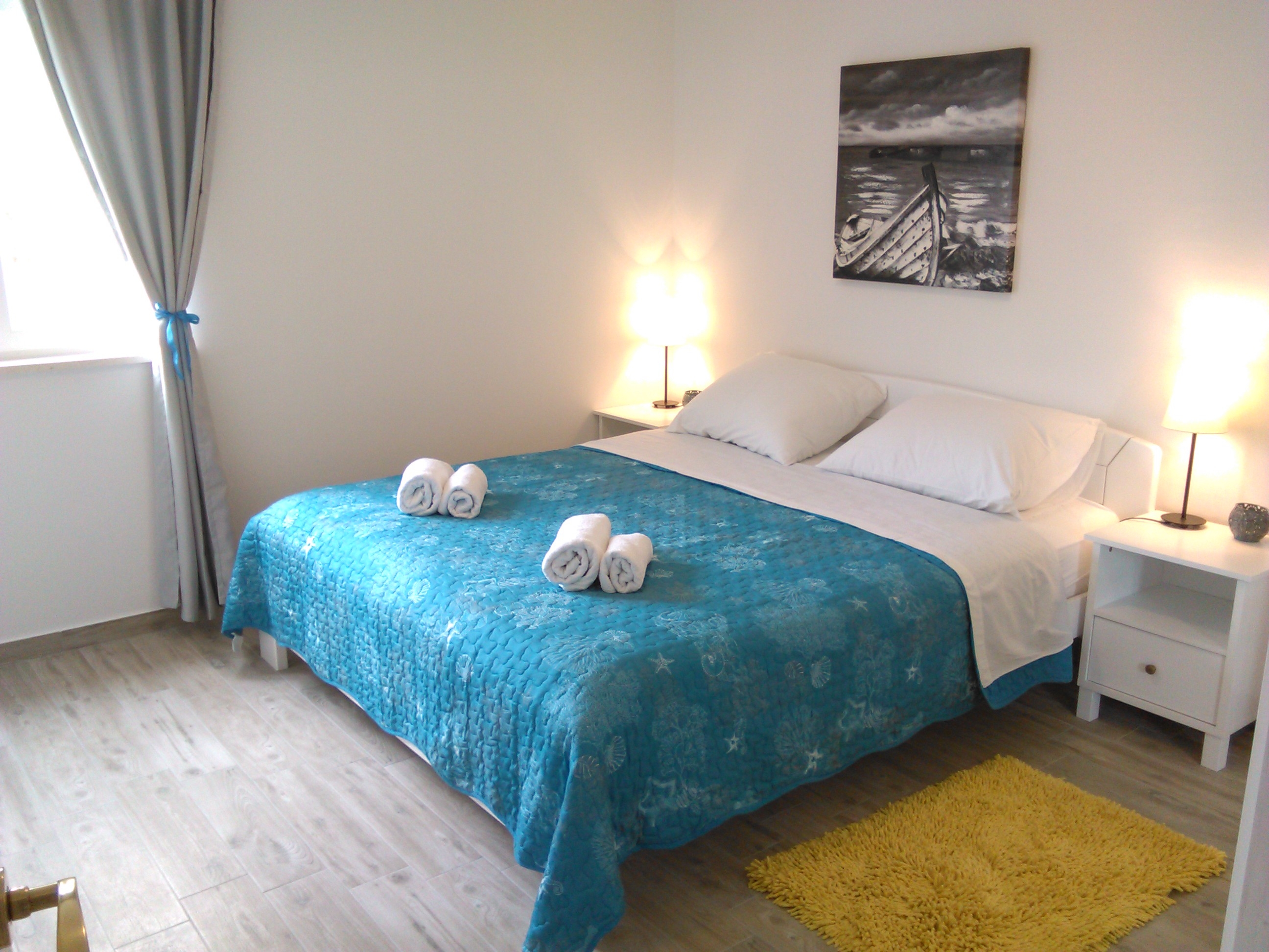 One bedroom apartment with terrace and sea view Kučište - Perna, Pelješac (A-10161-f)