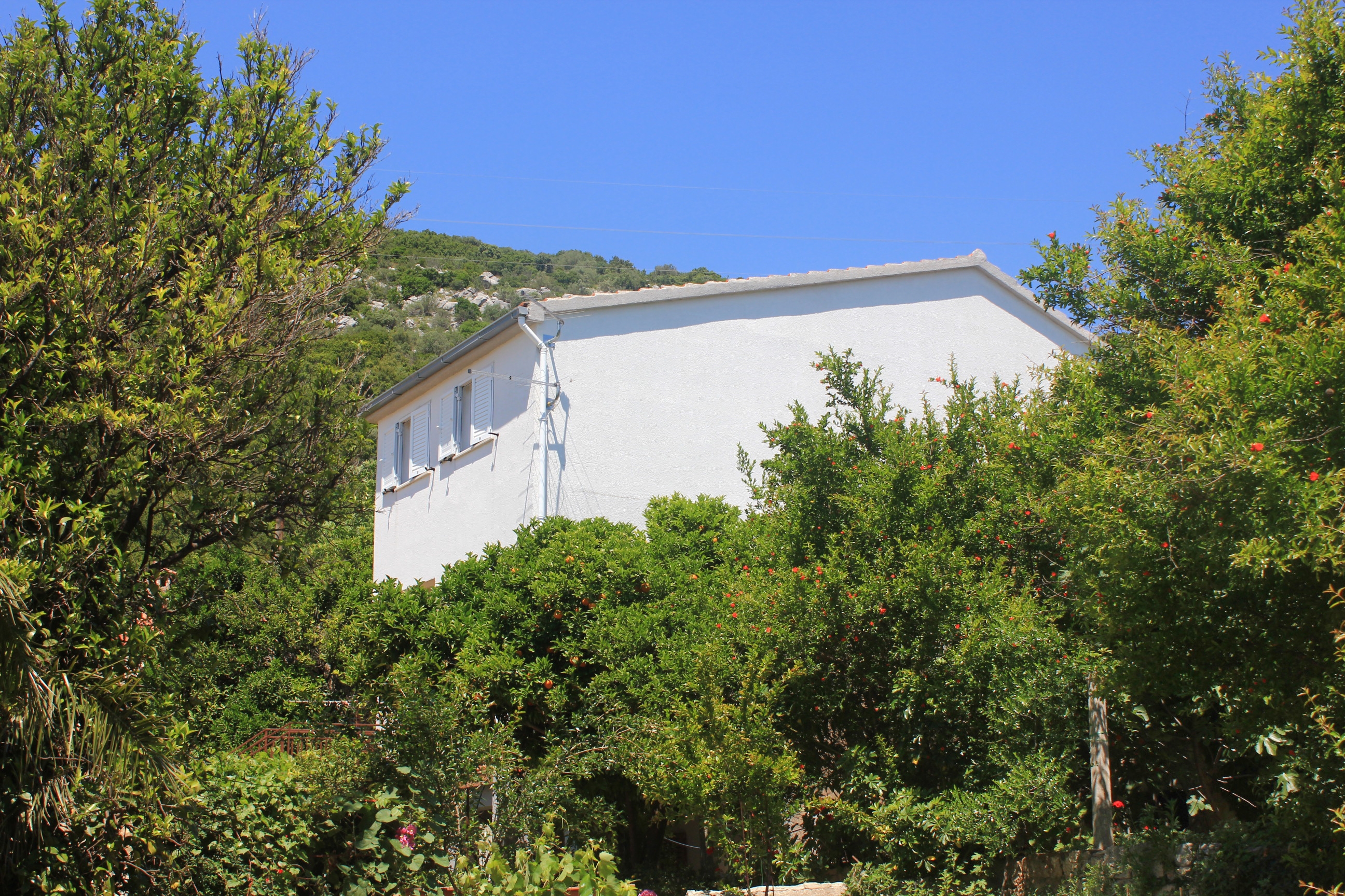 Komforna kuća s terasom i pogledom na more Orebić, Pelješac  K