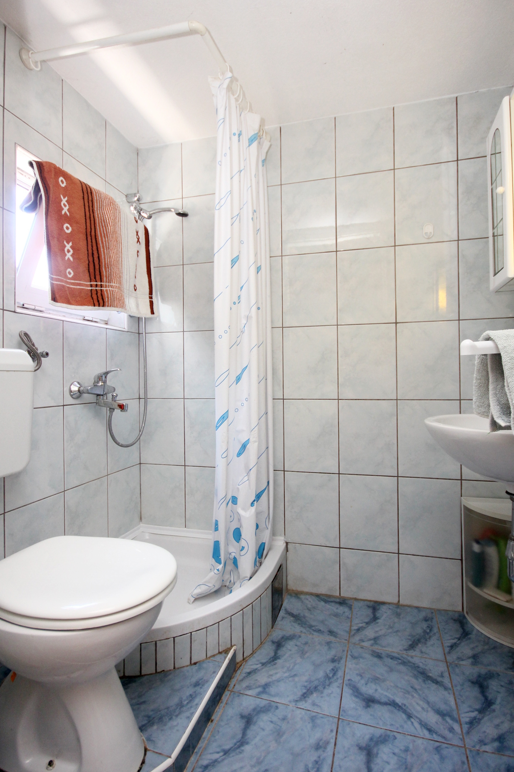 Komforna kuća s terasom i pogledom na more Orebić, Pelješac  K