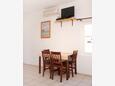Dining room Orebić, Dining room in the apartment, air condition available and WiFi.