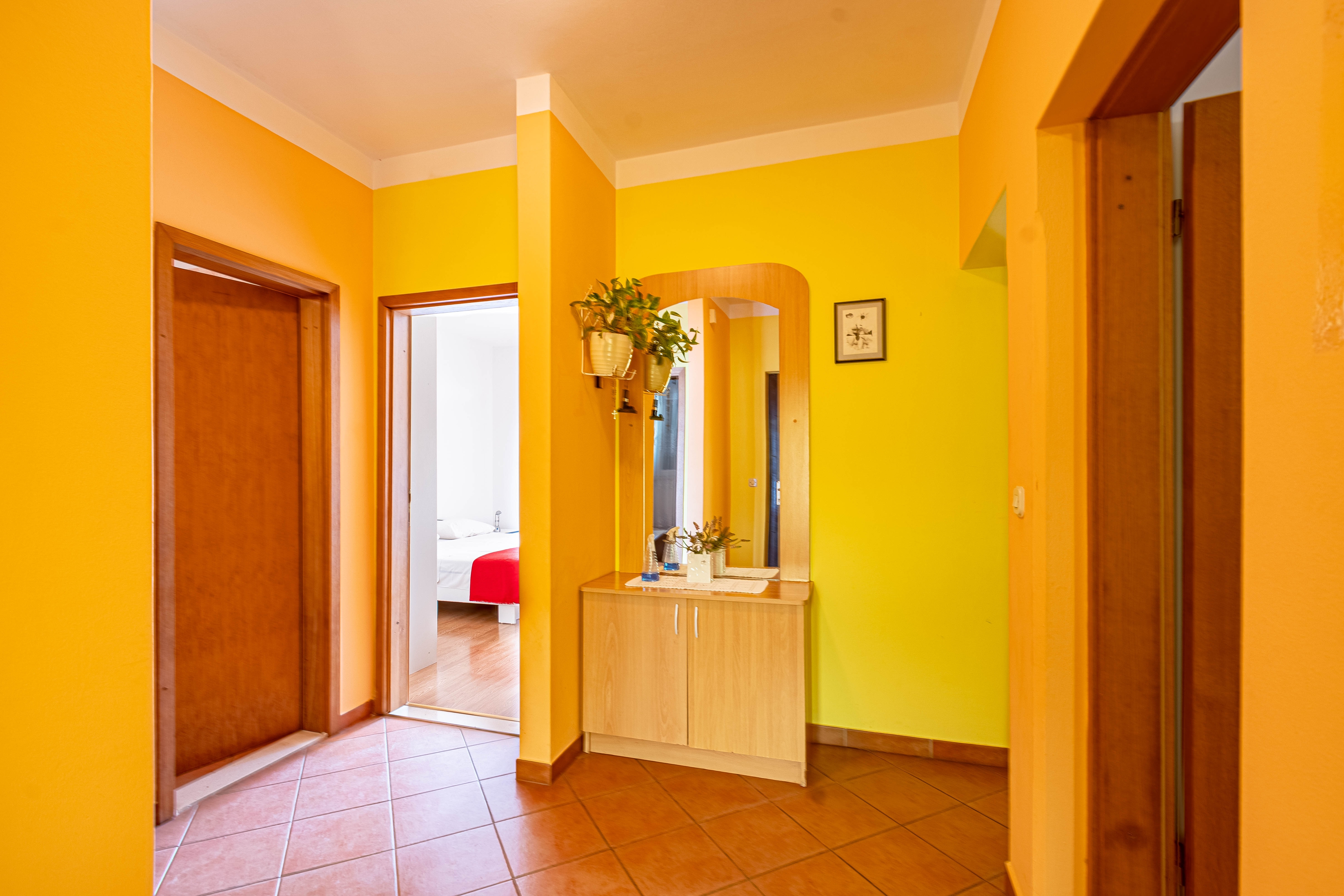 Three bedroom apartment near beach Kneža, Korčula  A-c