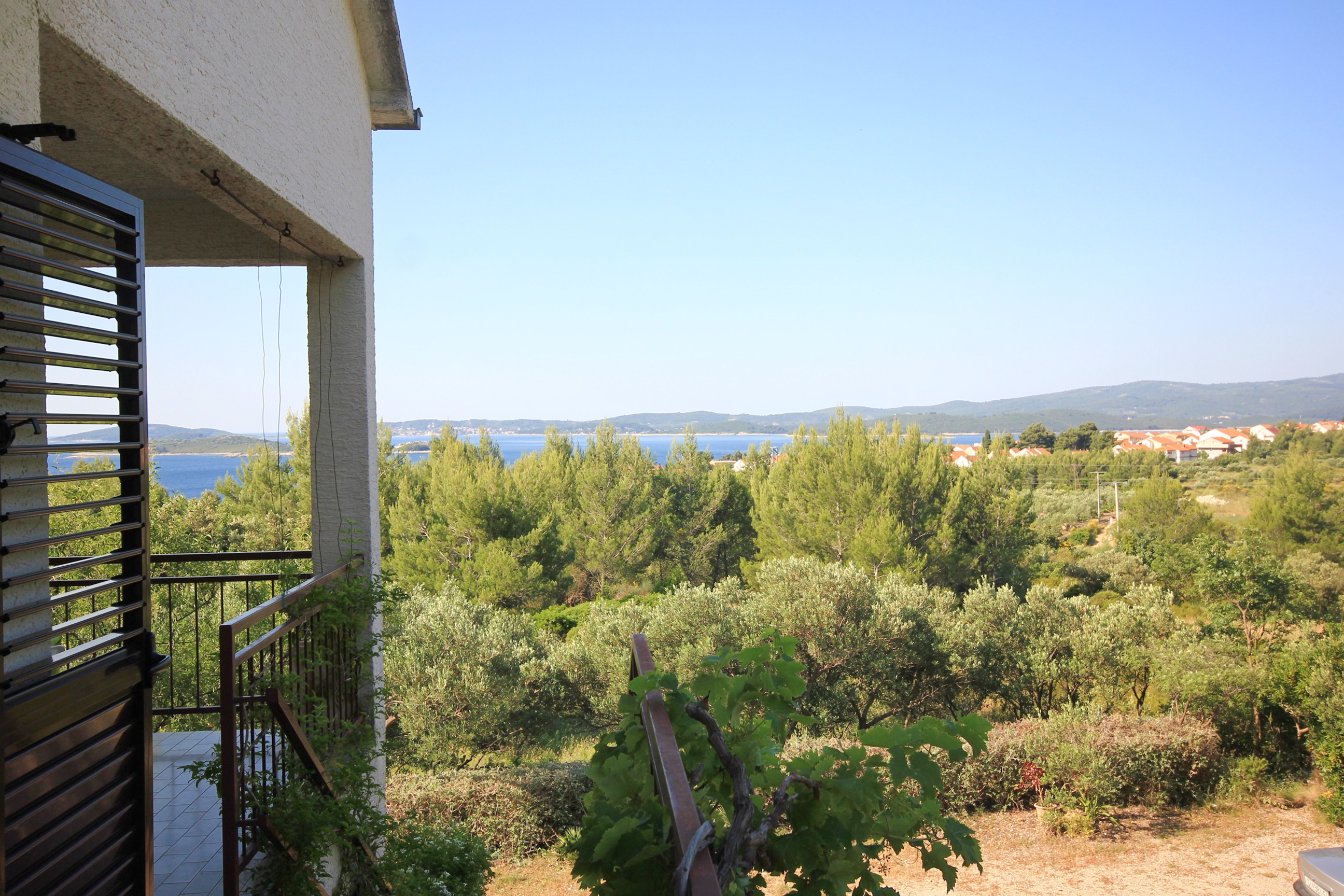 One bedroom apartment with terrace and sea view Orebić, Pelješac  A-a
