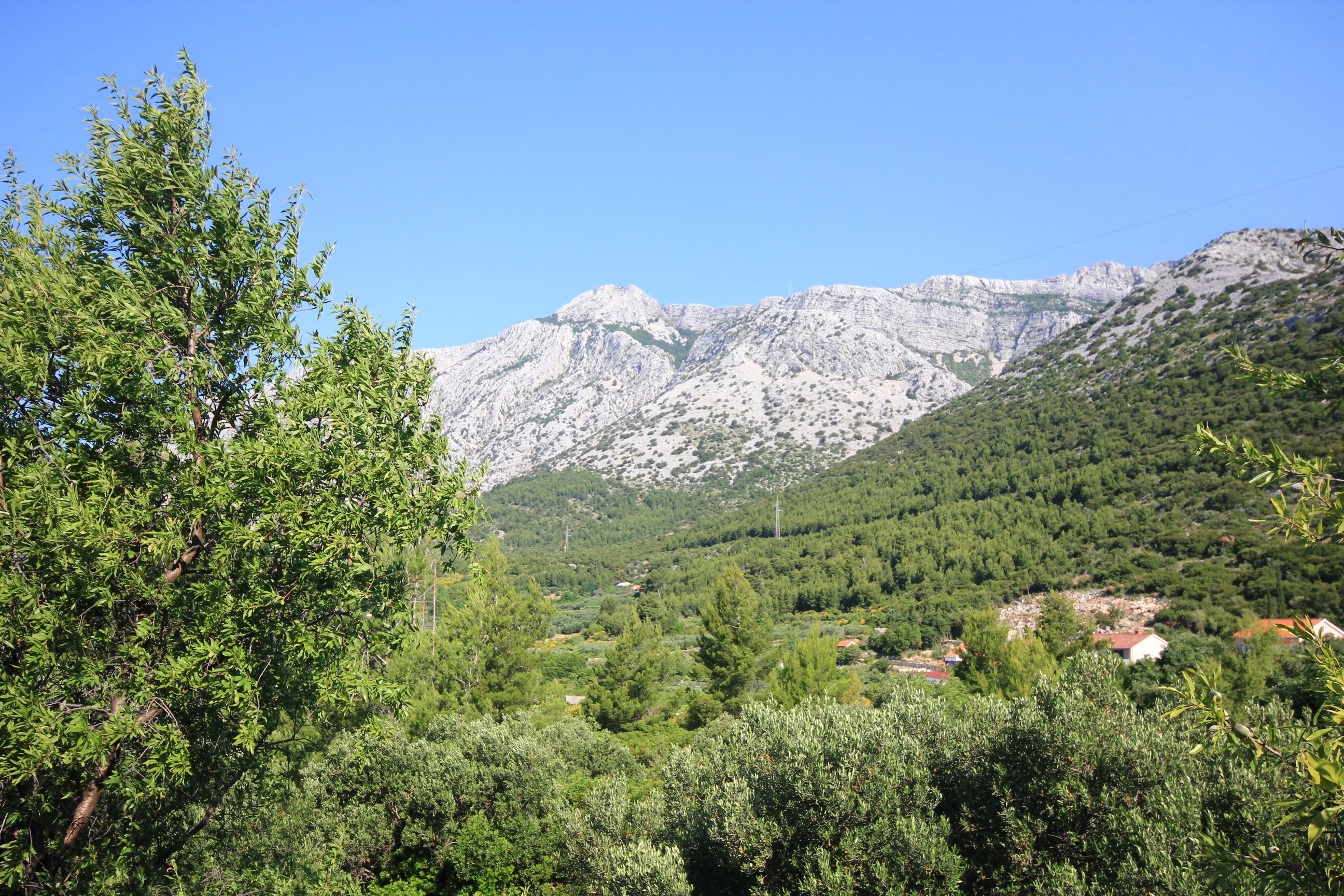 One bedroom apartment with terrace and sea view Orebić, Pelješac  A-a