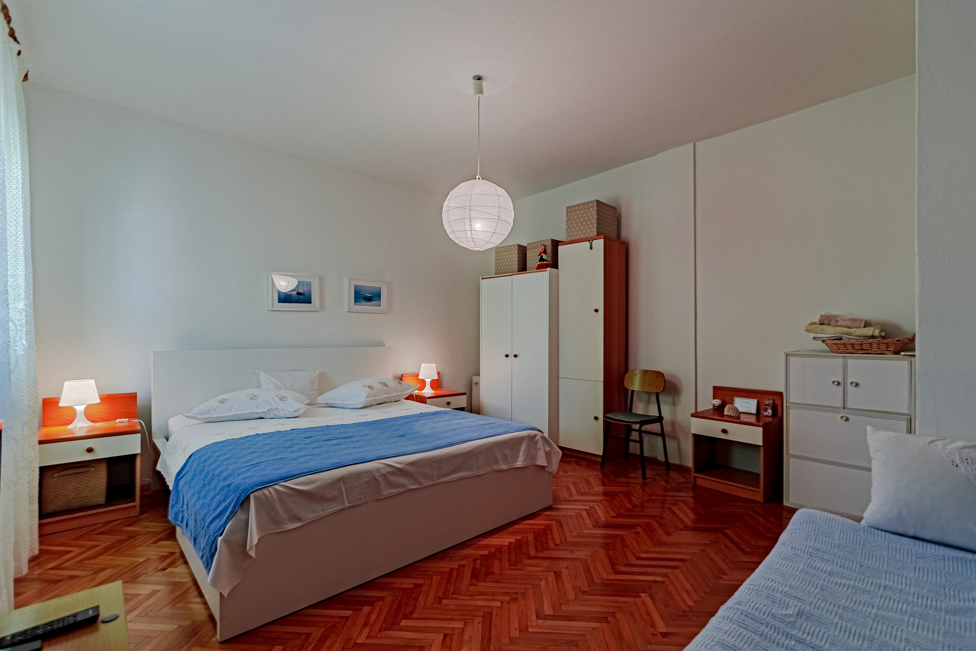 One bedroom apartment with terrace and sea view Orebić, Pelješac  A-a