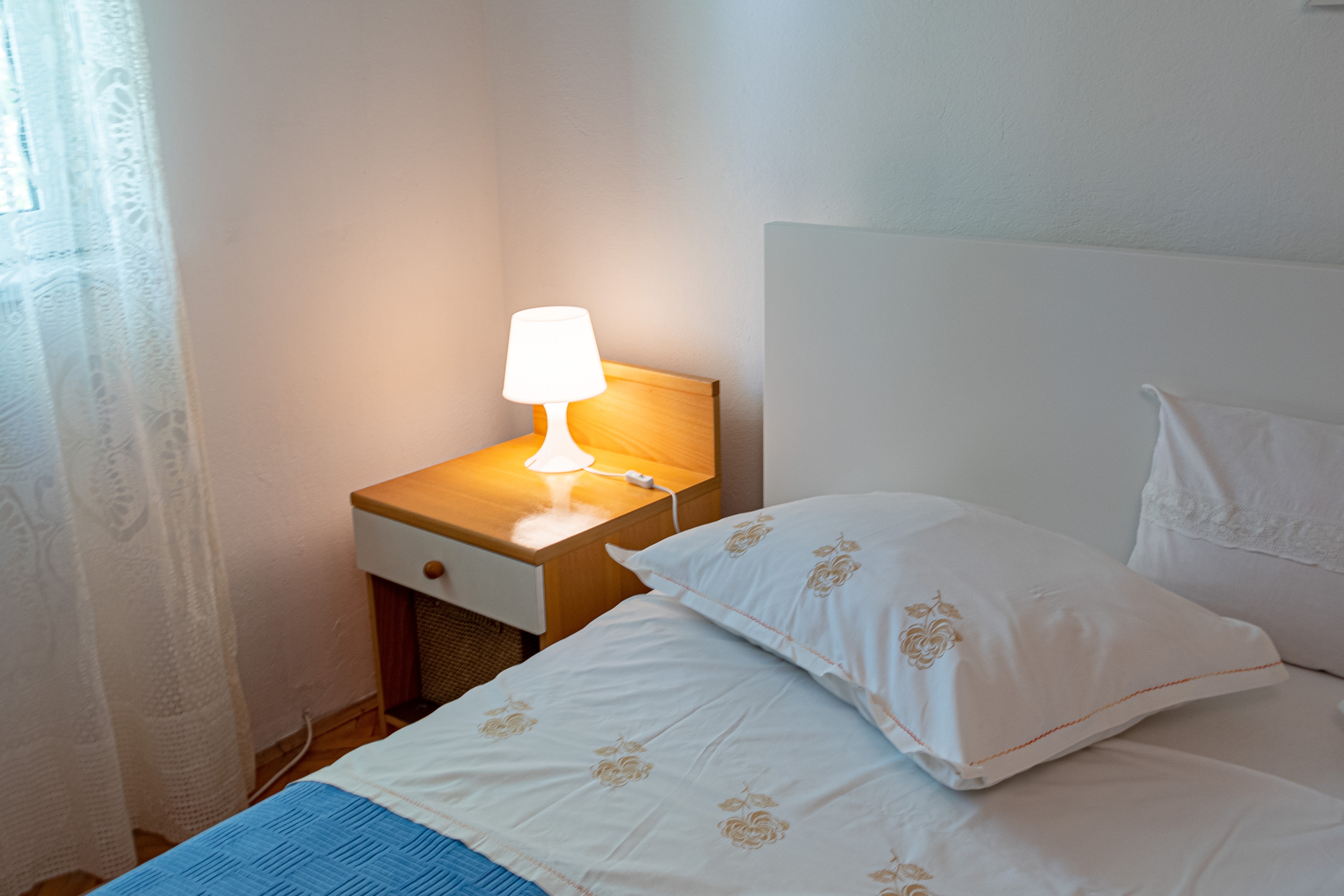One bedroom apartment with terrace and sea view Orebić, Pelješac  A-a