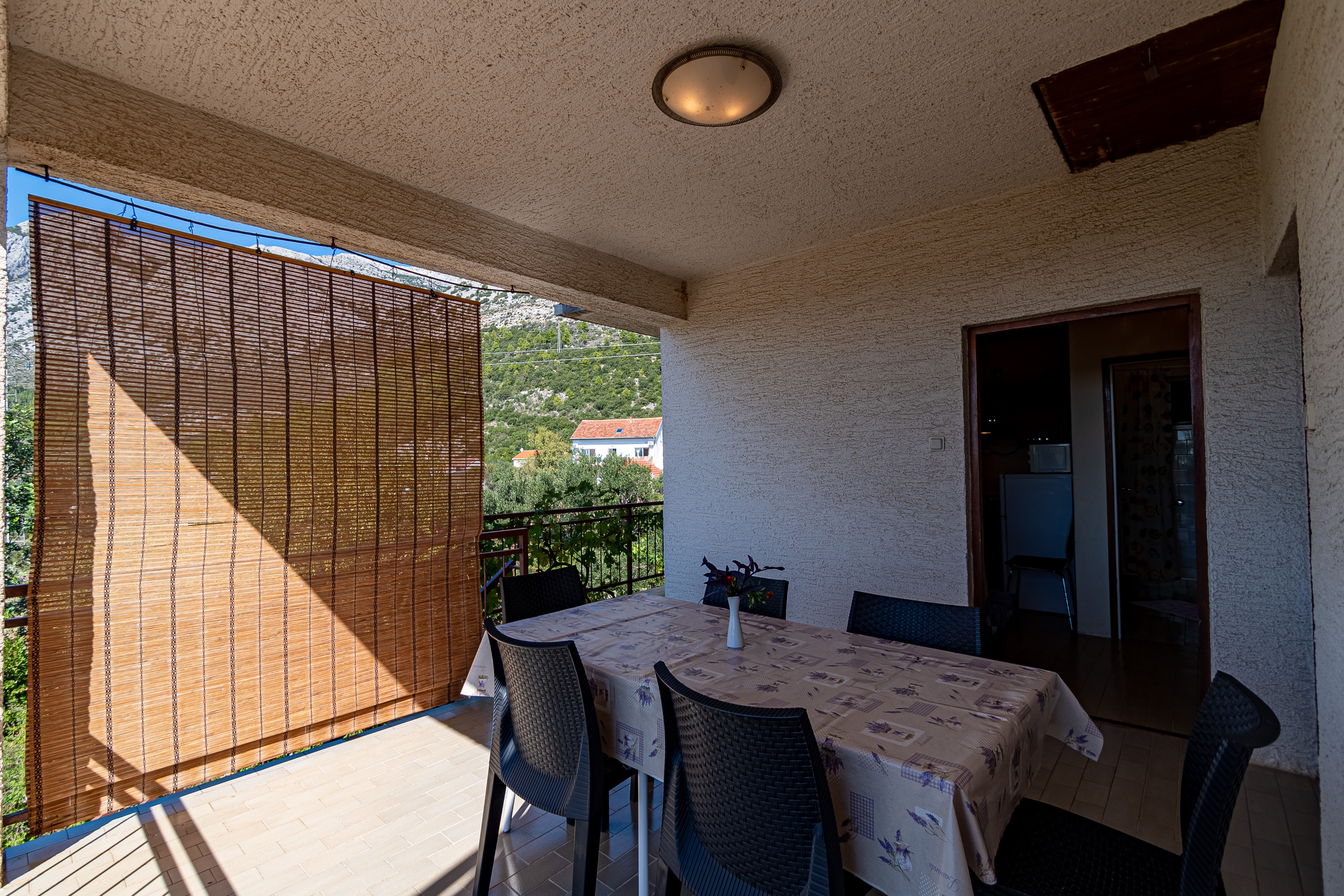 One bedroom apartment with terrace and sea view Orebić, Pelješac  A-a