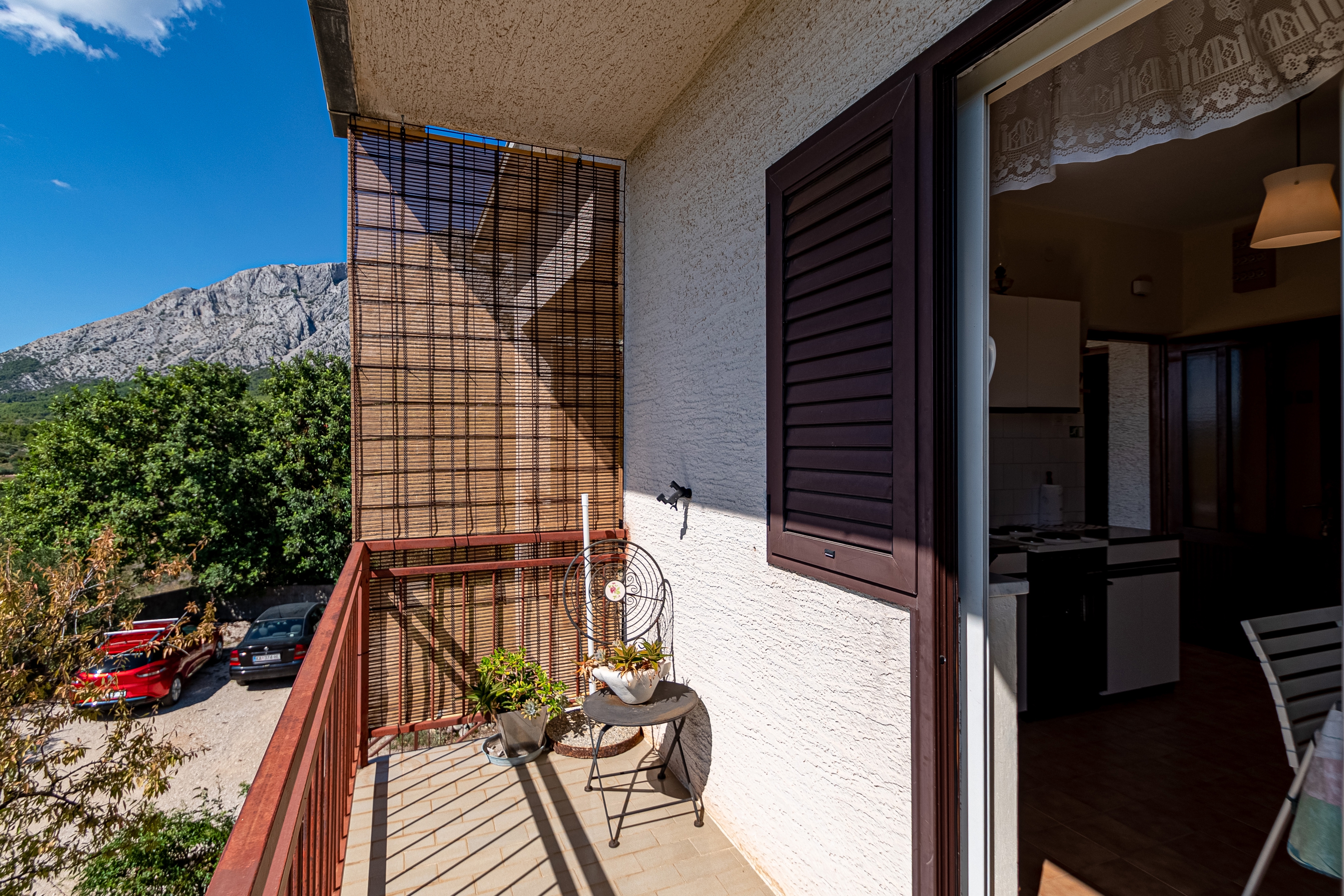 One bedroom apartment with balcony and sea view Orebić, Pelješac  A-b