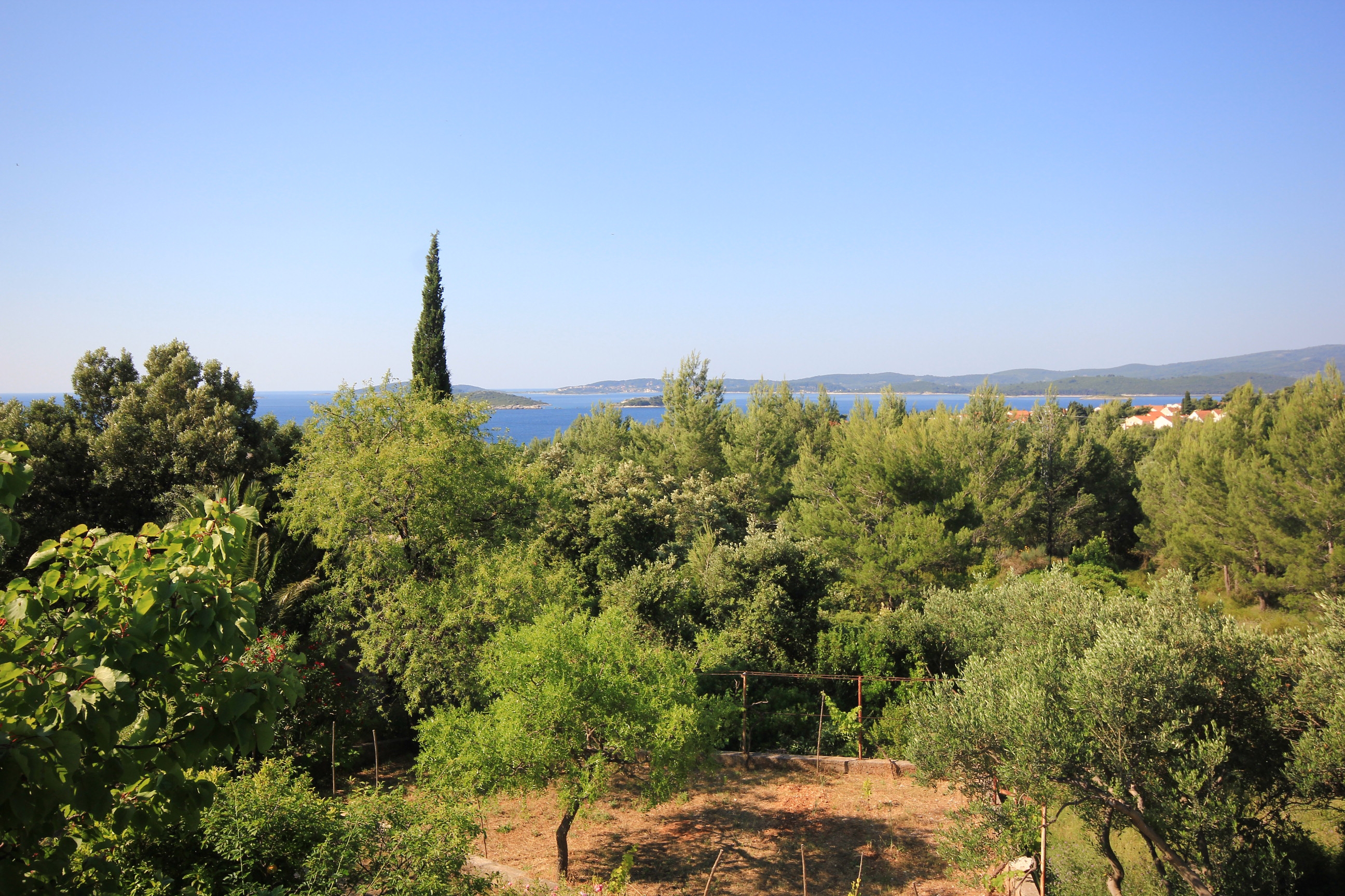 One bedroom apartment with balcony and sea view Orebić, Pelješac  A-b