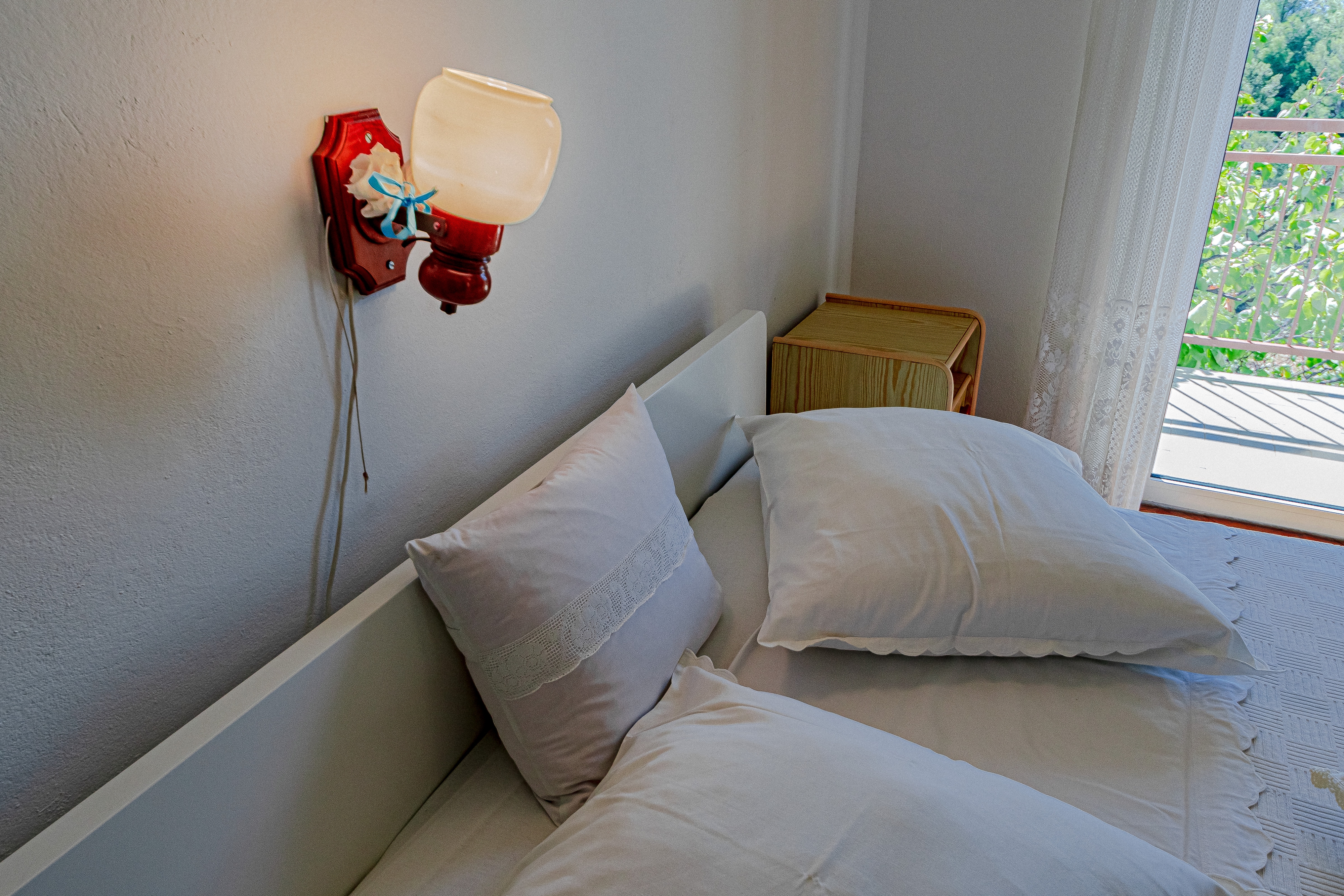 One bedroom apartment with balcony and sea view Orebić, Pelješac  A-b