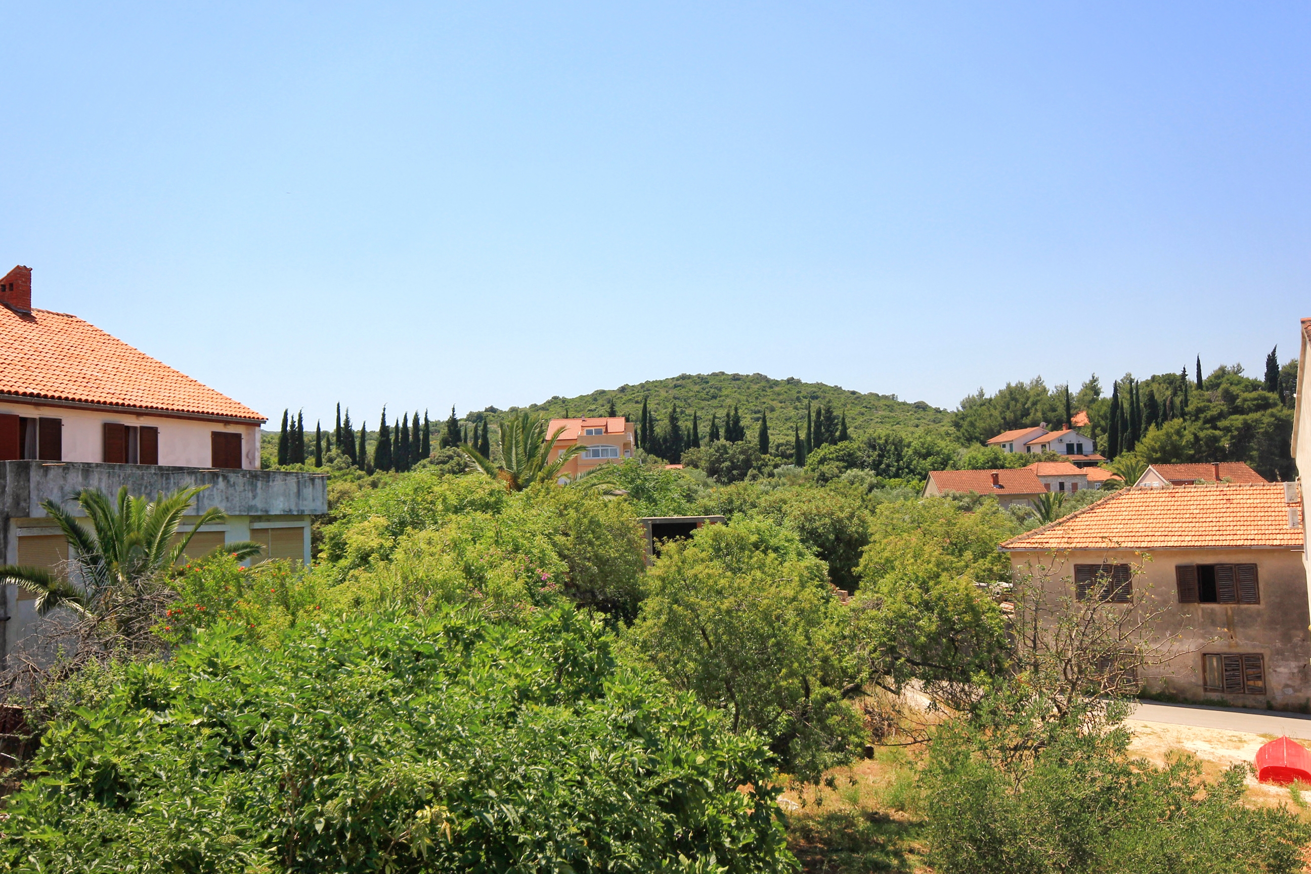 Two bedroom apartment with balcony and sea view Lovište, Pelješac  A-a