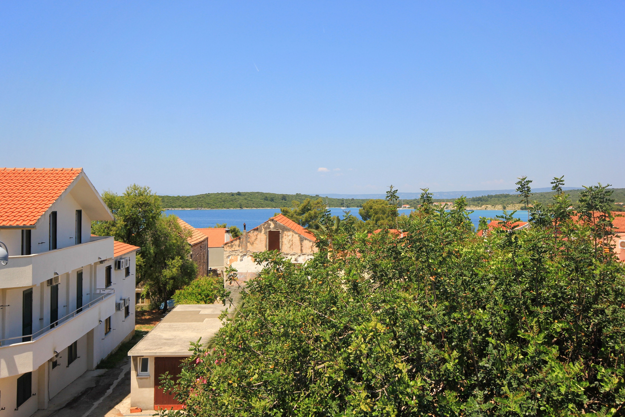 Two bedroom apartment with balcony and sea view Lovište, Pelješac  A-a