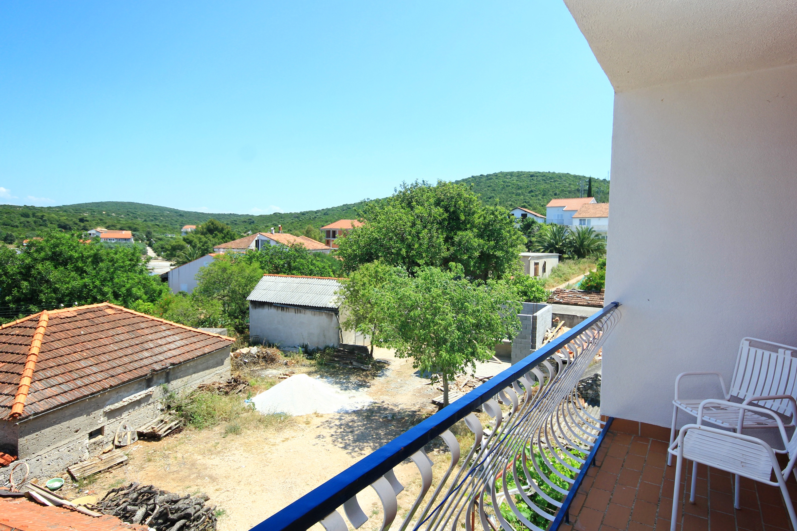 Two bedroom apartment with balcony and sea view Lovište, Pelješac  A-b
