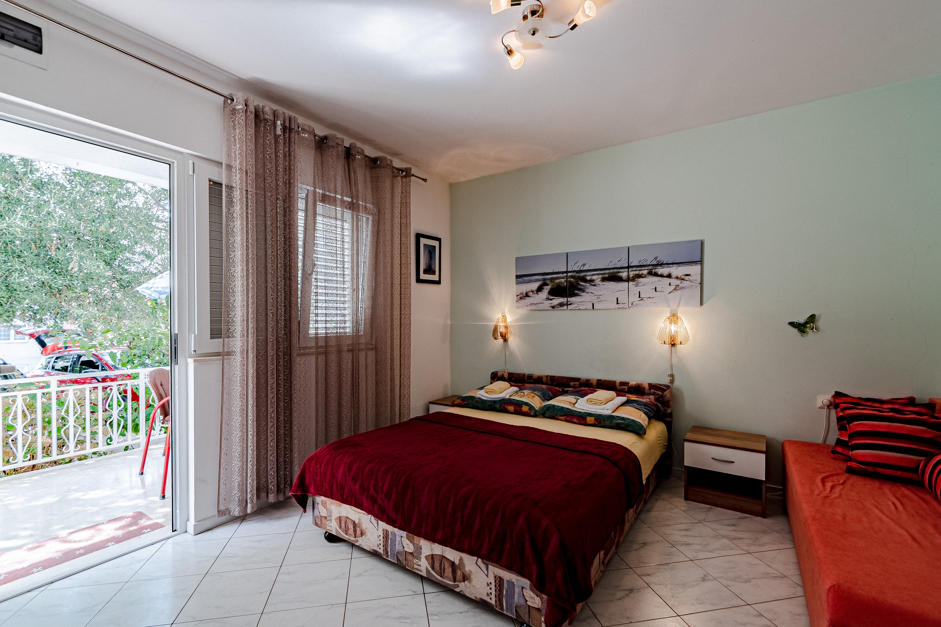 Studio flat with terrace Orebić, Pelješac  AS-a