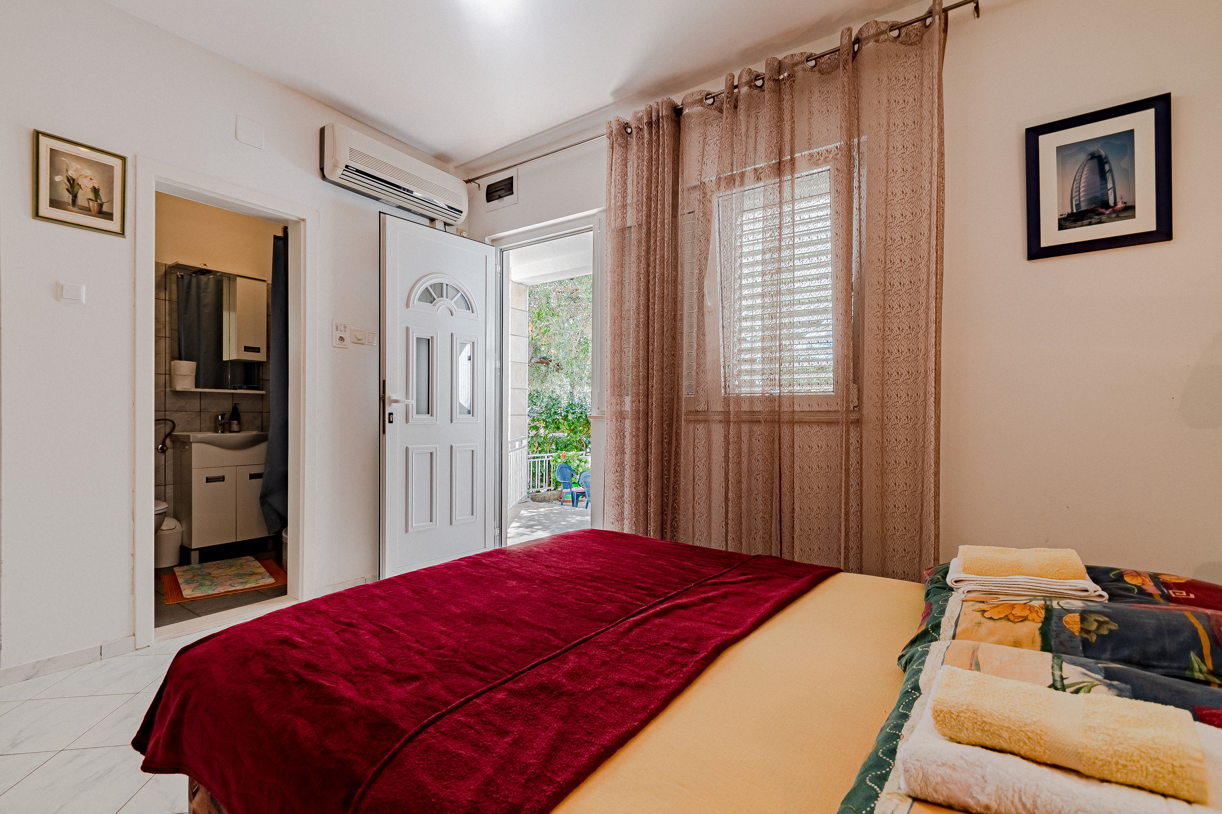 Studio flat with terrace Orebić, Pelješac  AS-a