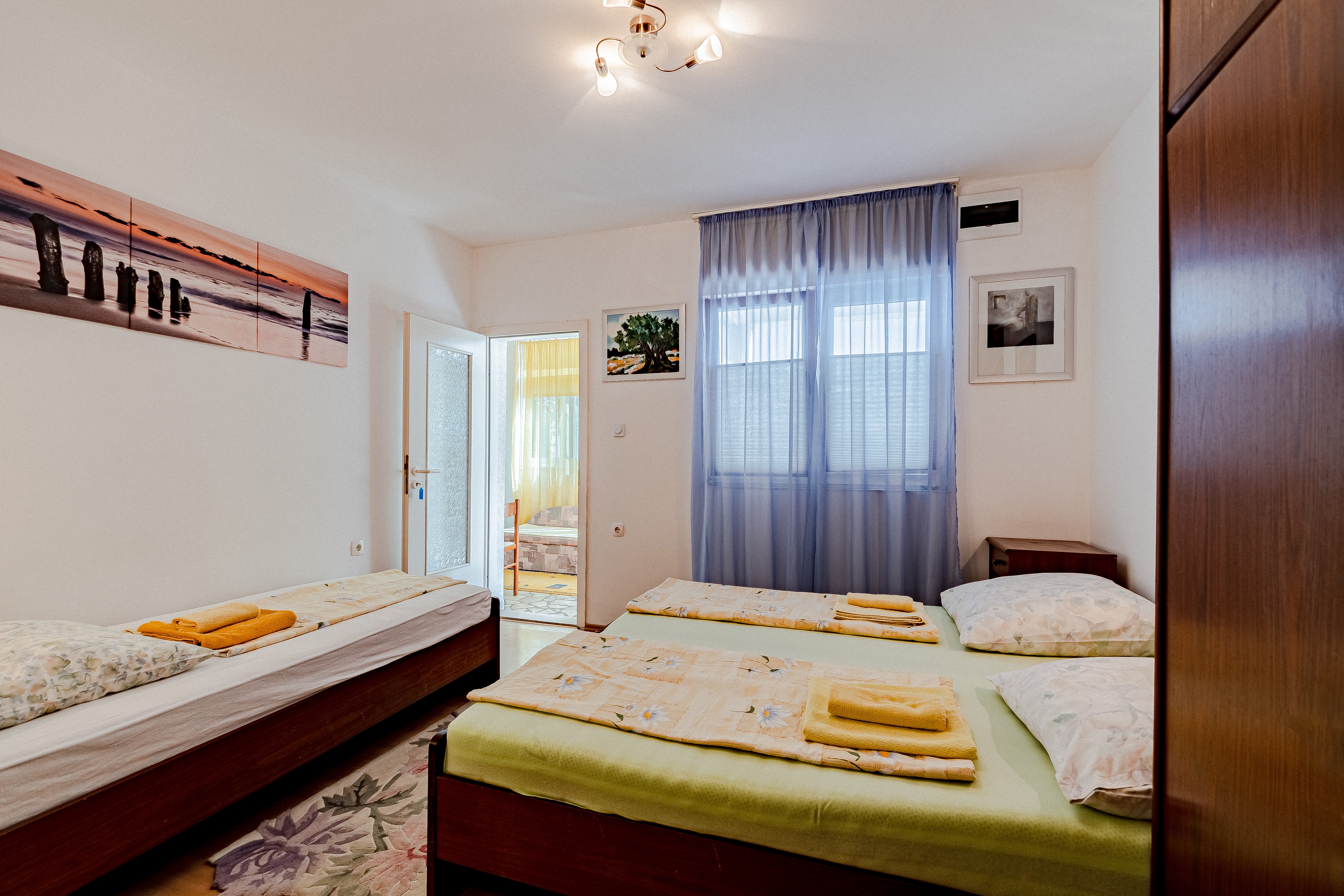 Studio flat with terrace Orebić, Pelješac  AS-b