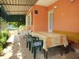 Shared terrace Viganj, Shared terrace in the apartment.