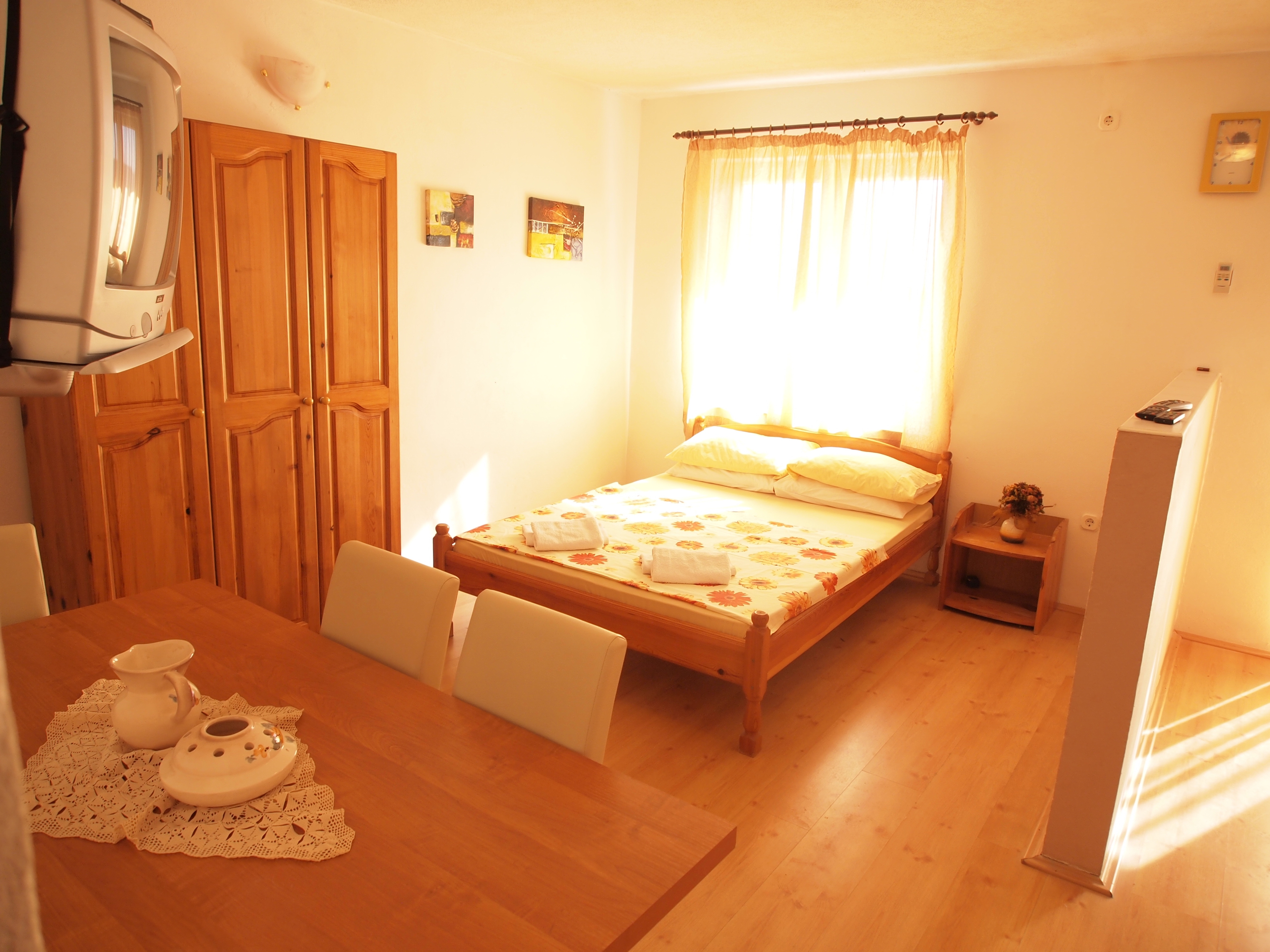 Studio flat with balcony and sea view Orebić, Pelješac (AS-10191-c)