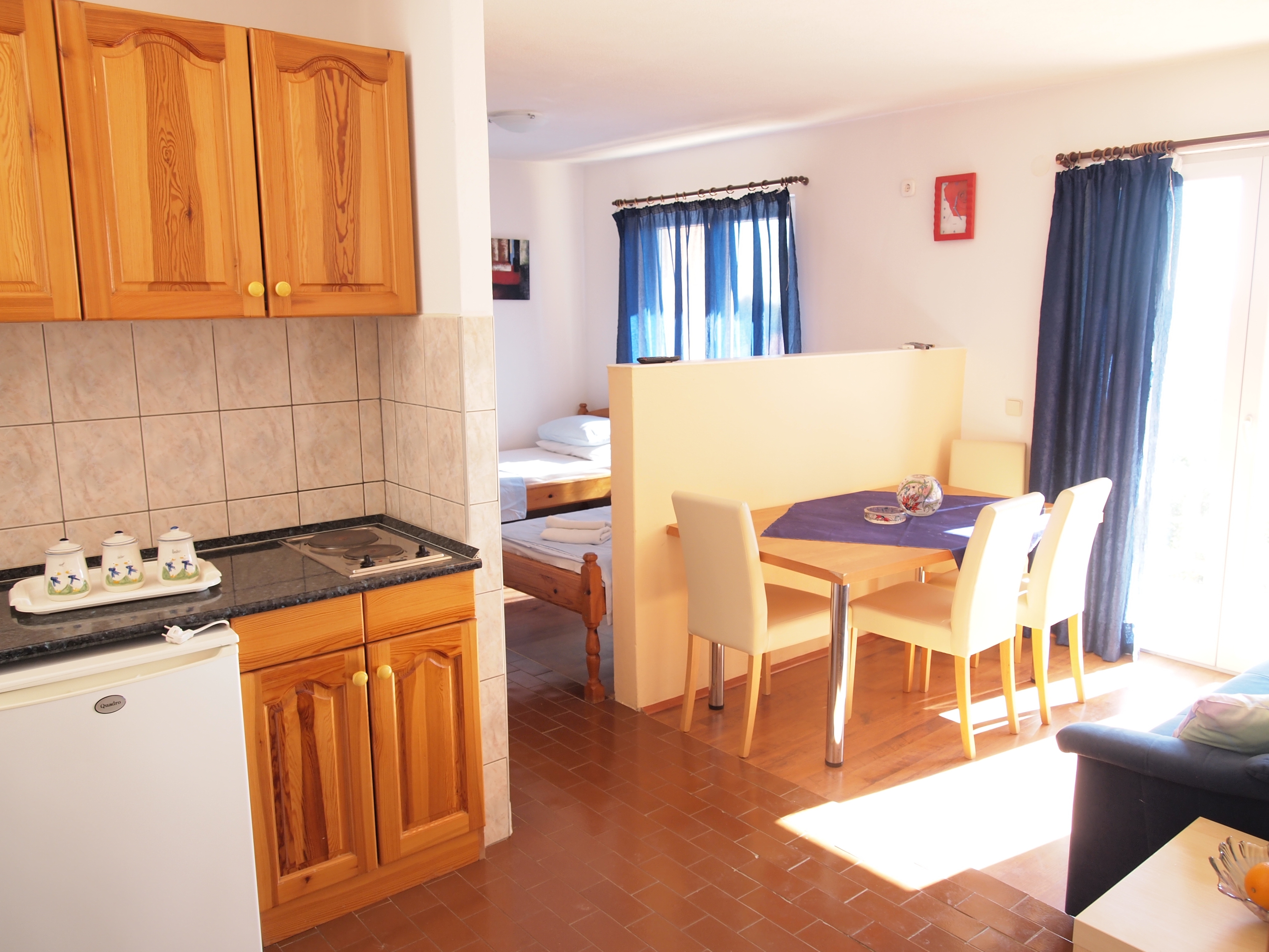 Studio flat with balcony and sea view Orebić, Pelješac (AS-10191-f)