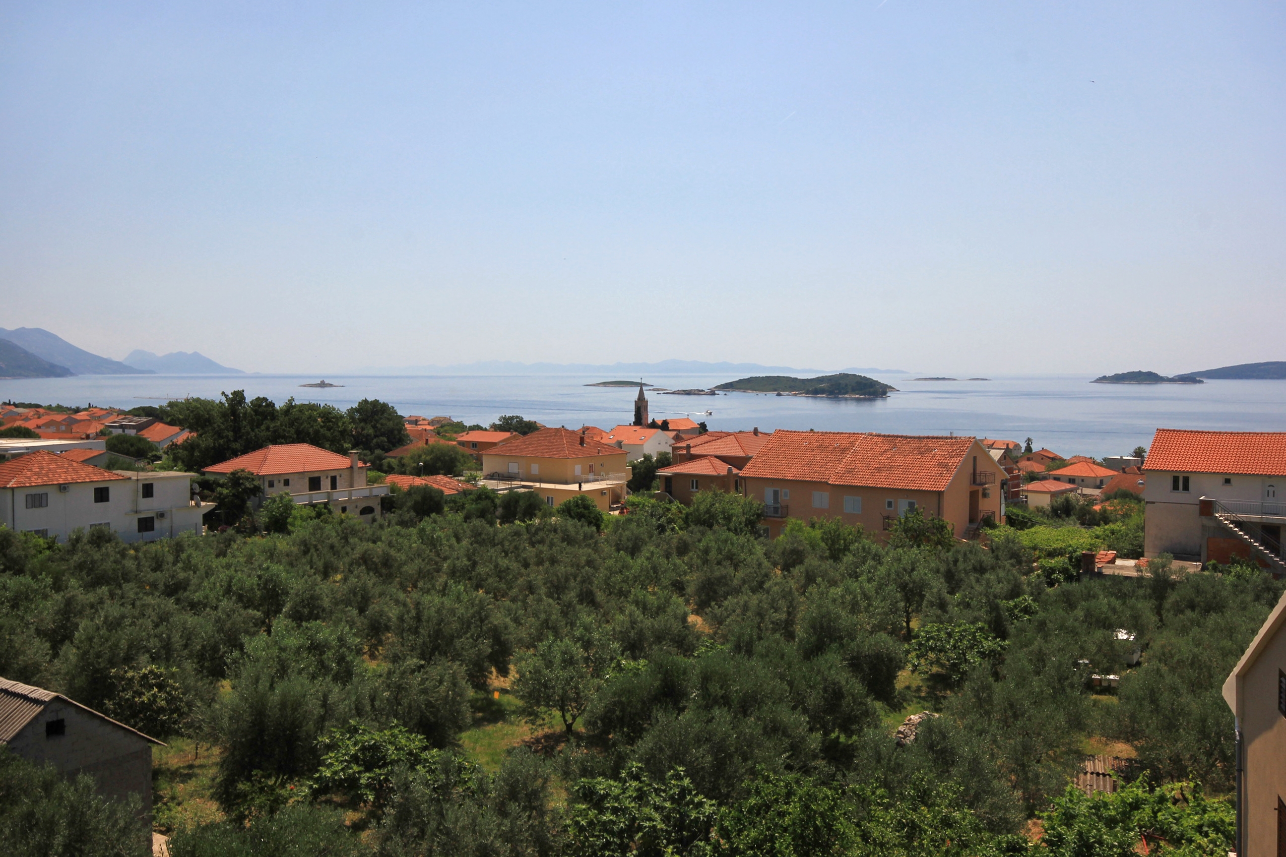 Studio flat with balcony and sea view Orebić, Pelješac  AS-b