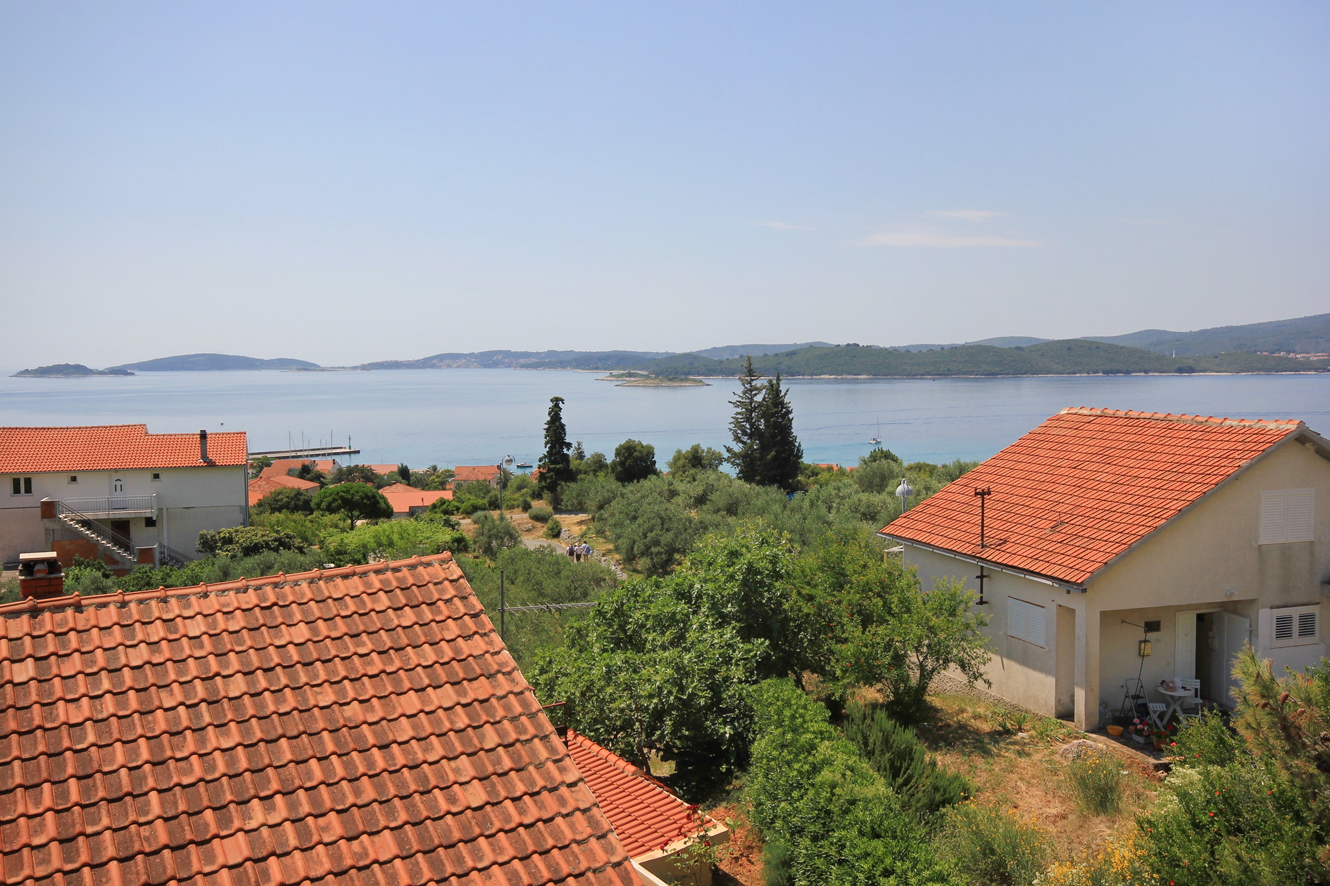Studio flat with balcony and sea view Orebić, Pelješac  AS-c