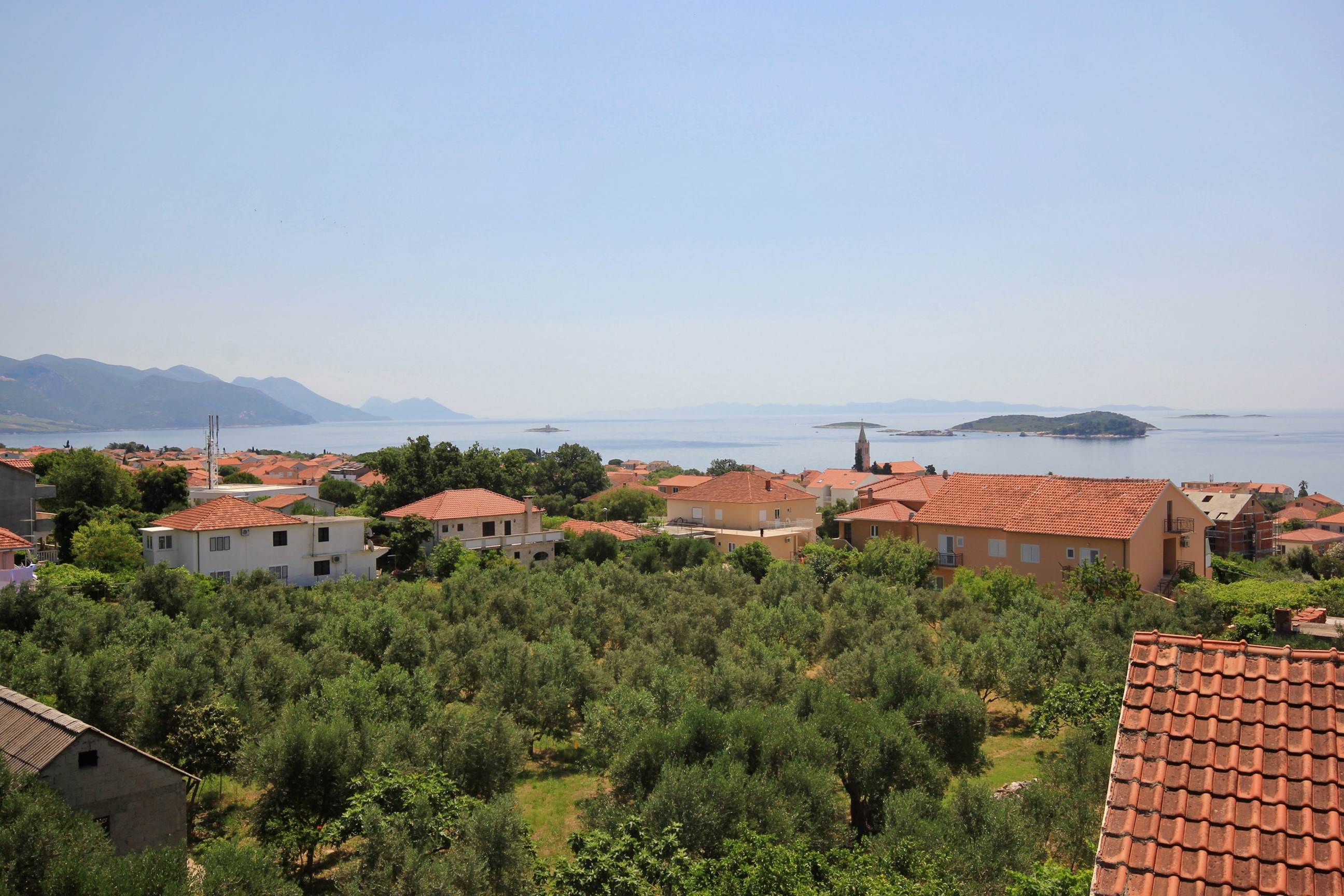 Studio flat with balcony and sea view Orebić, Pelješac  AS-c