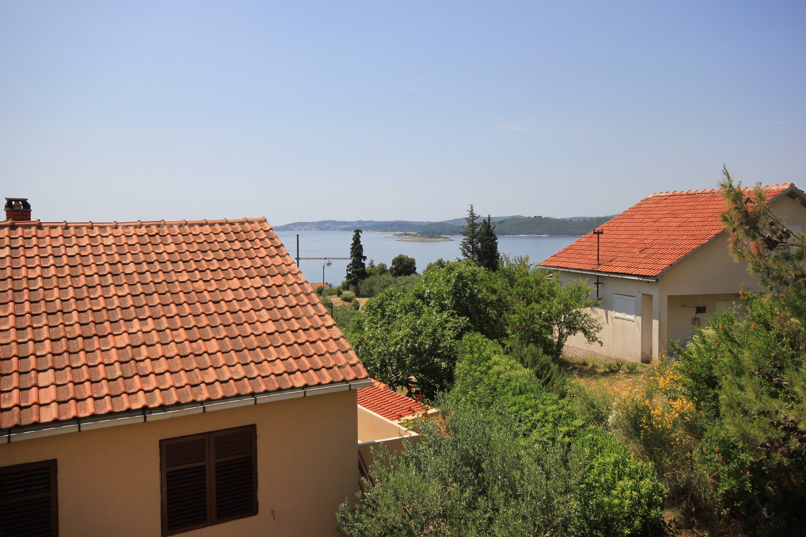 Room with balcony and sea view Orebić, Pelješac  S-b