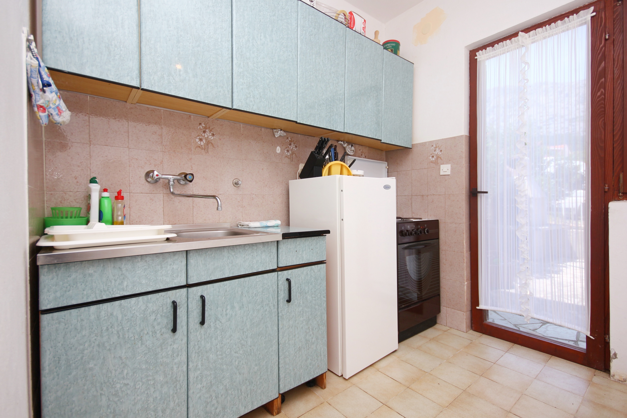 Two bedroom apartment with terrace Orebić, Pelješac  A-a