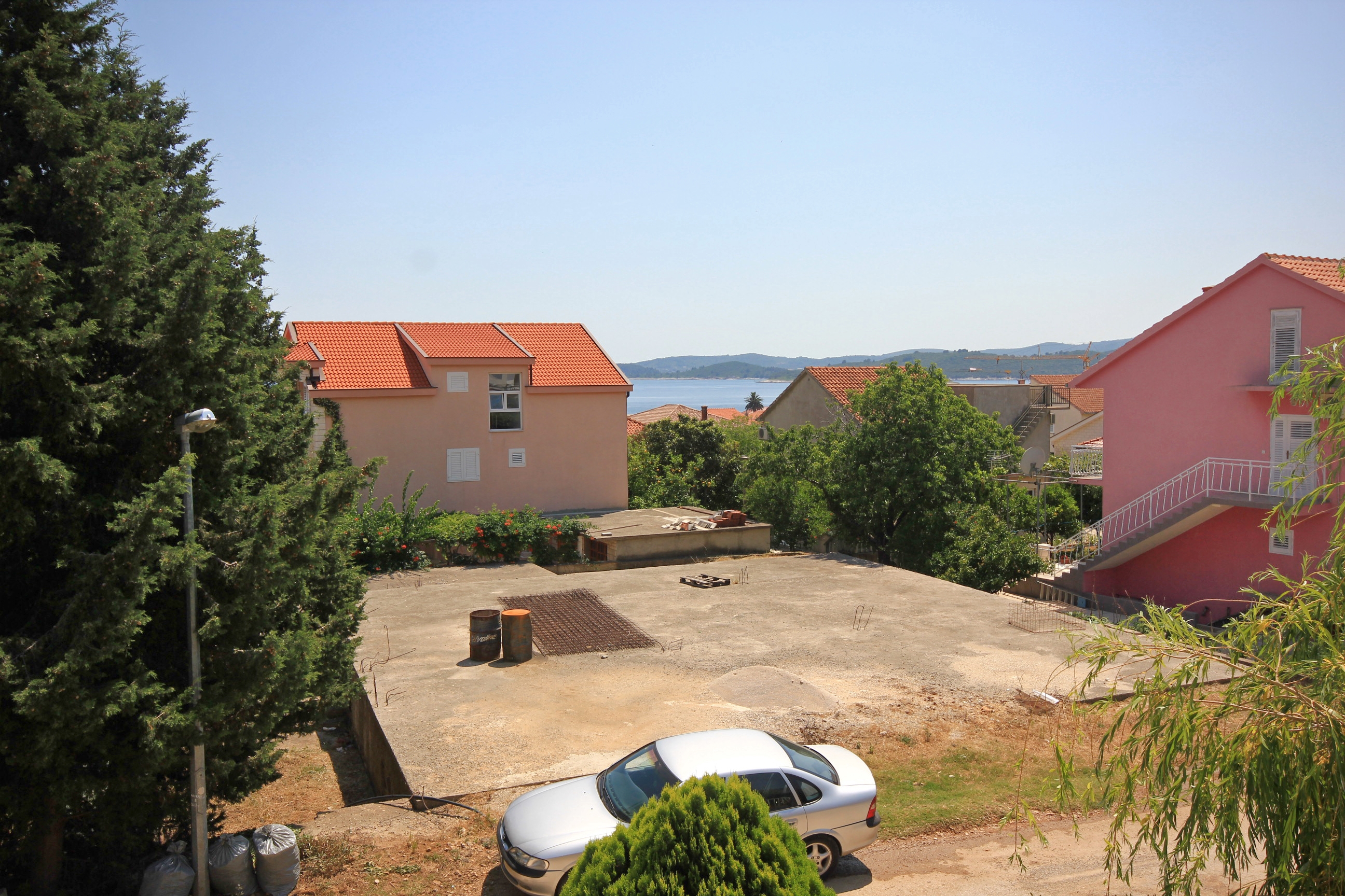One bedroom apartment with terrace and sea view Orebić, Pelješac  A-b