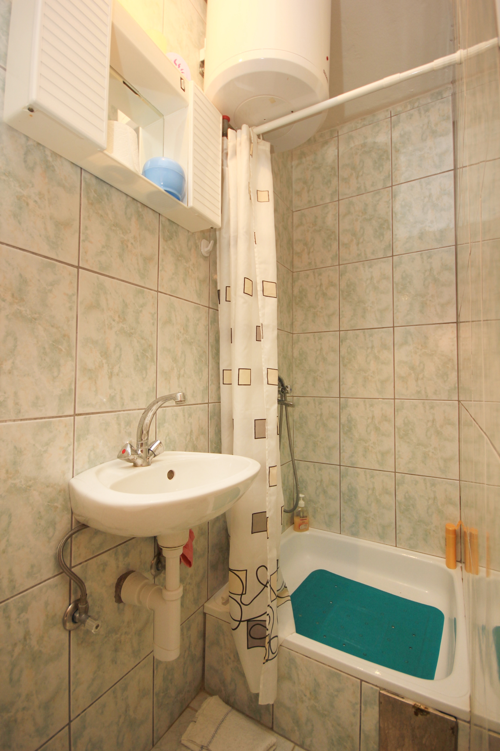Studio flat with terrace and sea view Orebić, Pelješac  AS-b