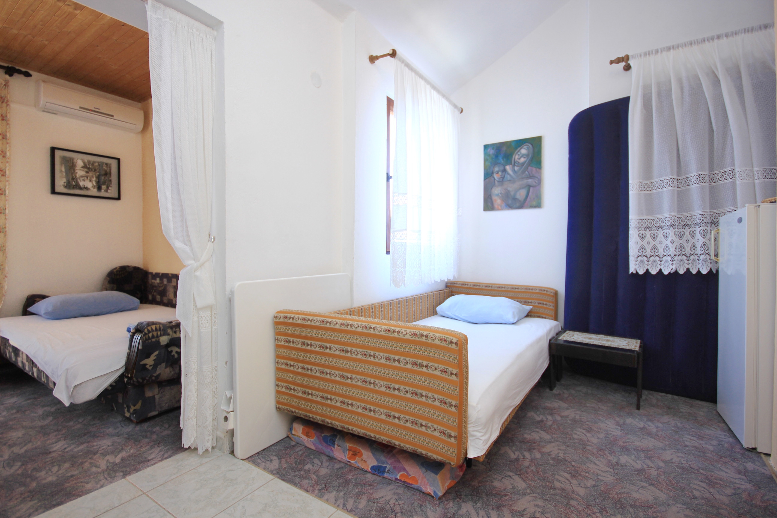 Studio flat with terrace and sea view Orebić, Pelješac  AS-b