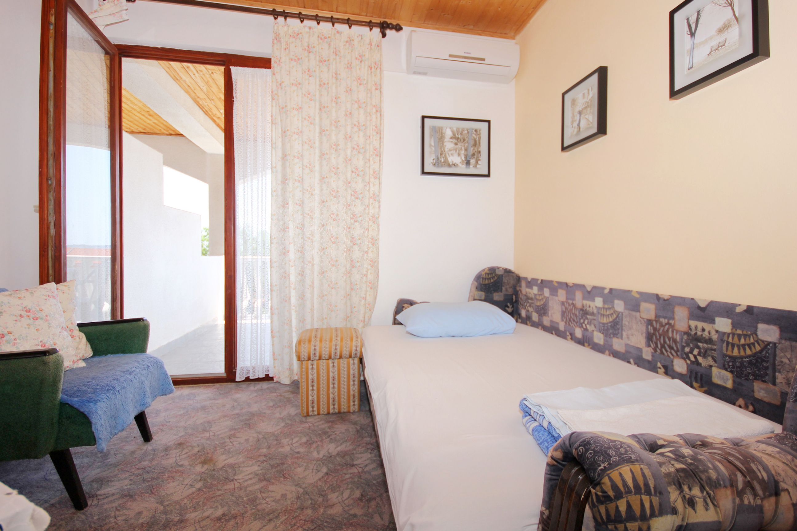 Studio flat with terrace and sea view Orebić, Pelješac  AS-b