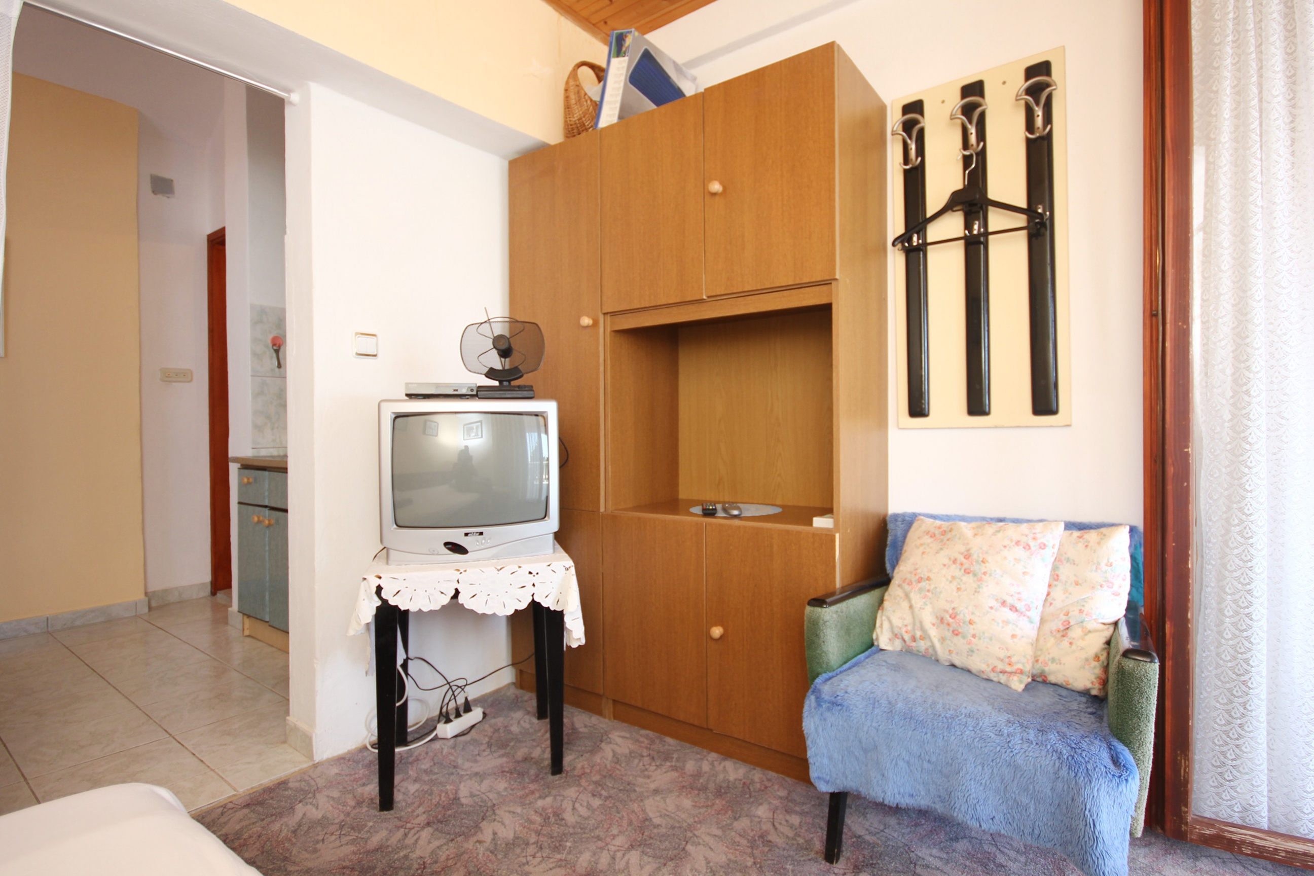 Studio flat with terrace and sea view Orebić, Pelješac  AS-b