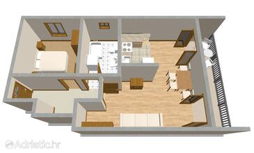 Plan Stari Grad, Plan in the apartment, WIFI.