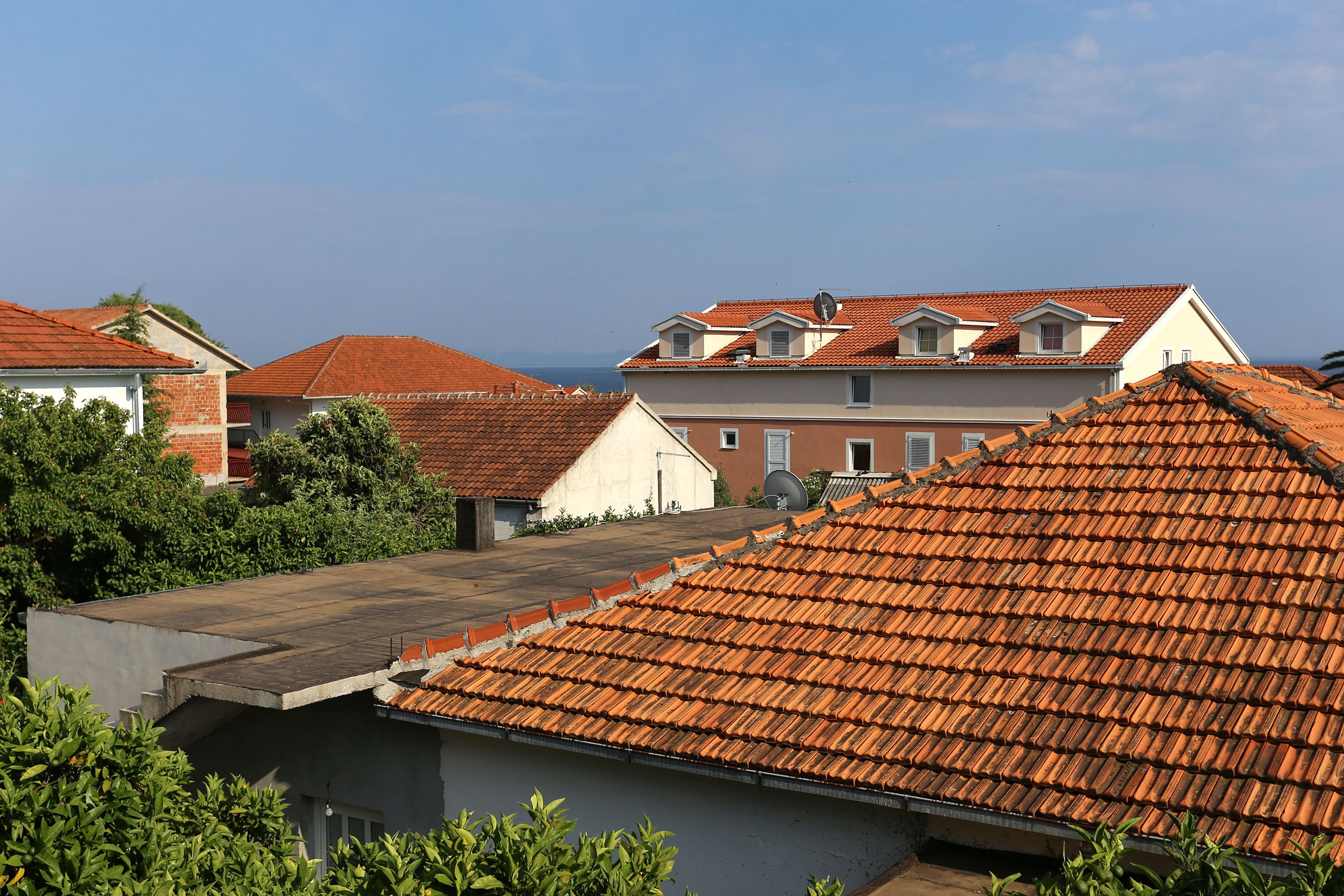 Three bedroom apartment with terrace Orebić, Pelješac  A-a