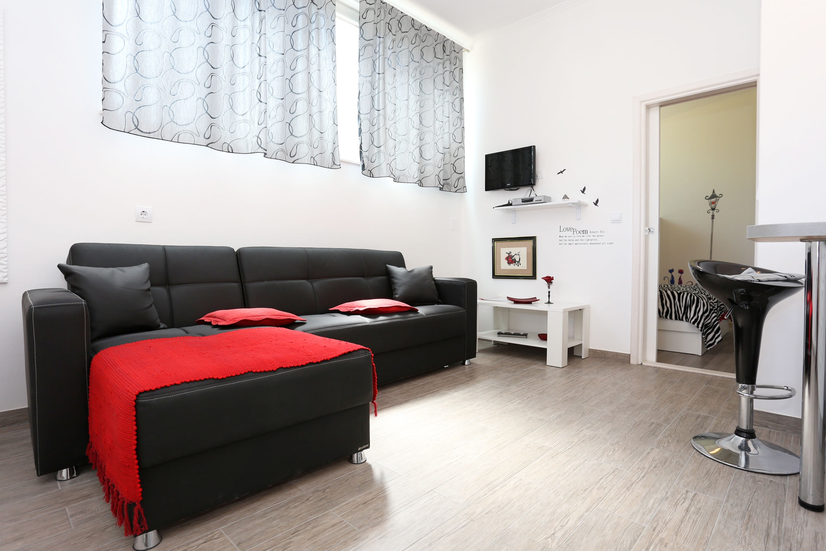 One bedroom apartment with terrace Mali Ston, Pelješac  A-b