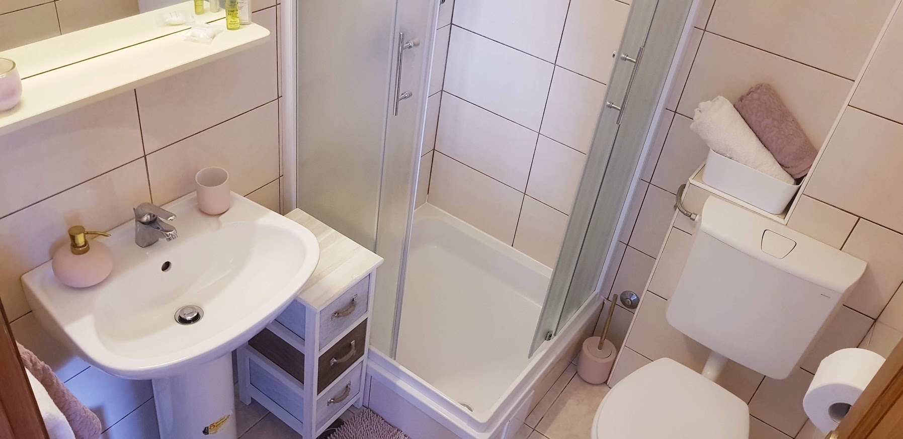 One bedroom apartment with terrace Mali Ston, Pelješac  A-b