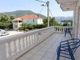 Shared terrace Hodilje, Shared terrace in the studio-apartment, with a sea view and WiFi.
