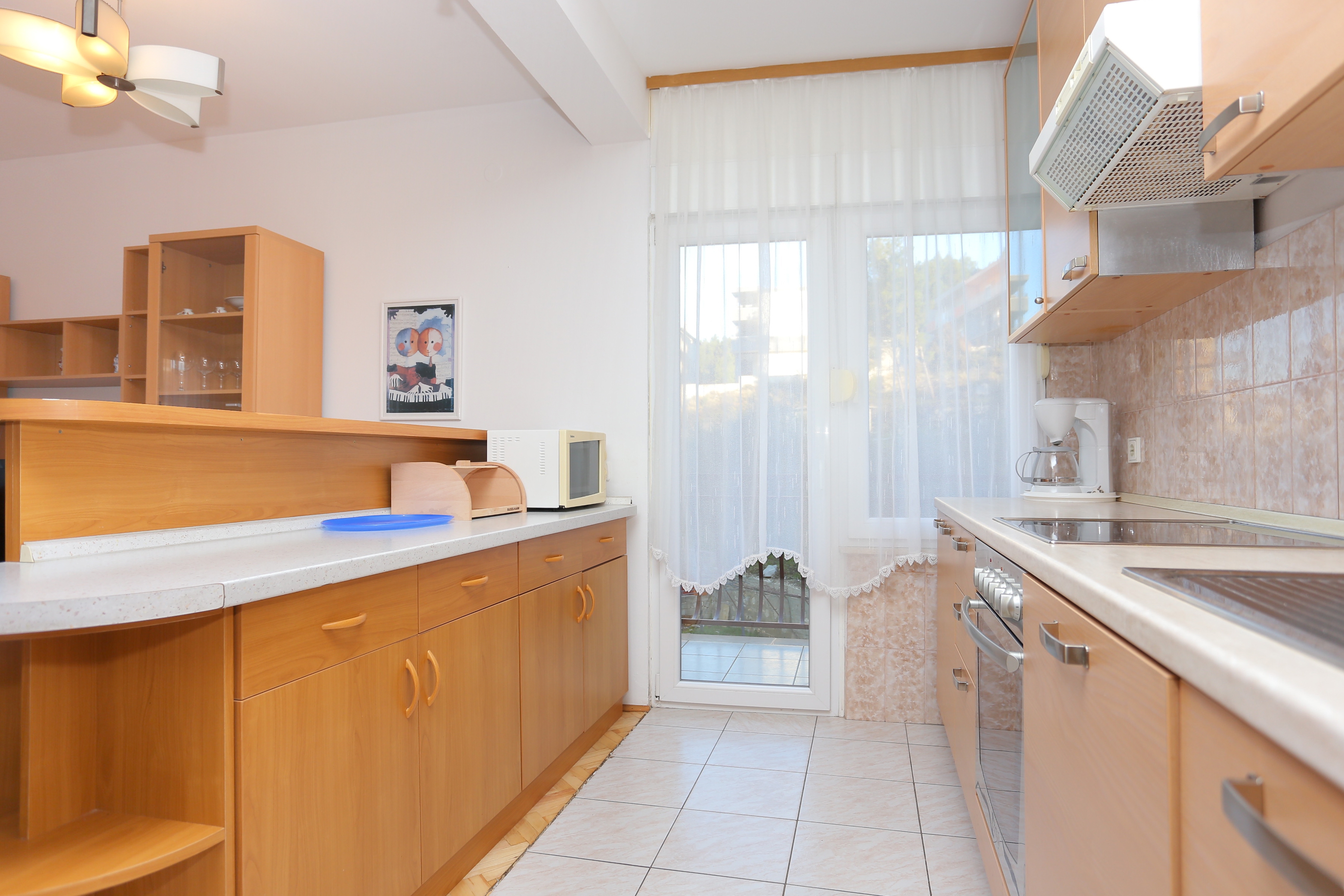 Četverosobni apartman s balkonom Podstrana, Split  A-b