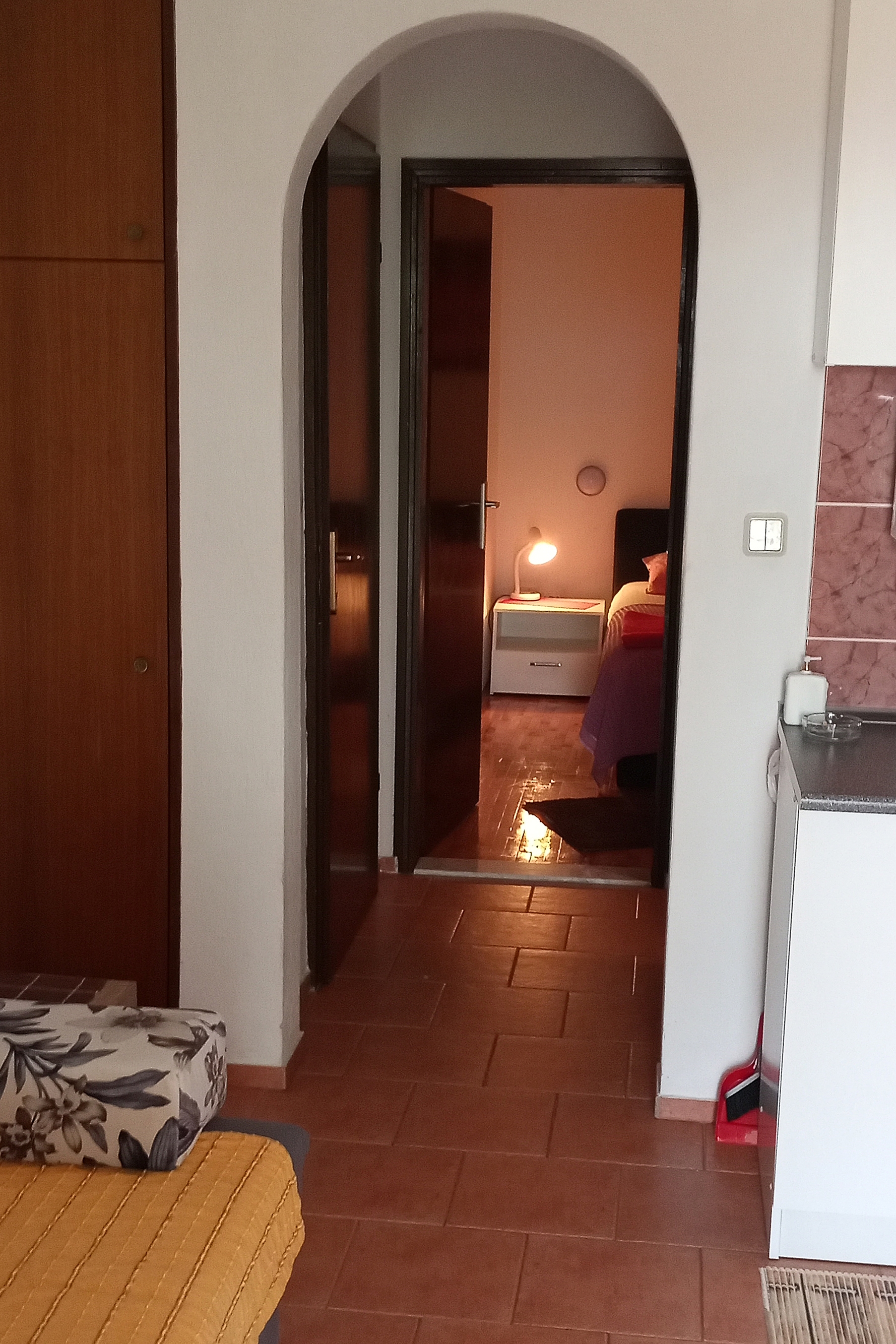 One bedroom apartment with balcony Orebić, Pelješac  A-b