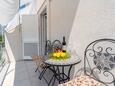 Orebić, Terrace in the apartment, with a sea view, (pet friendly) and WiFi.