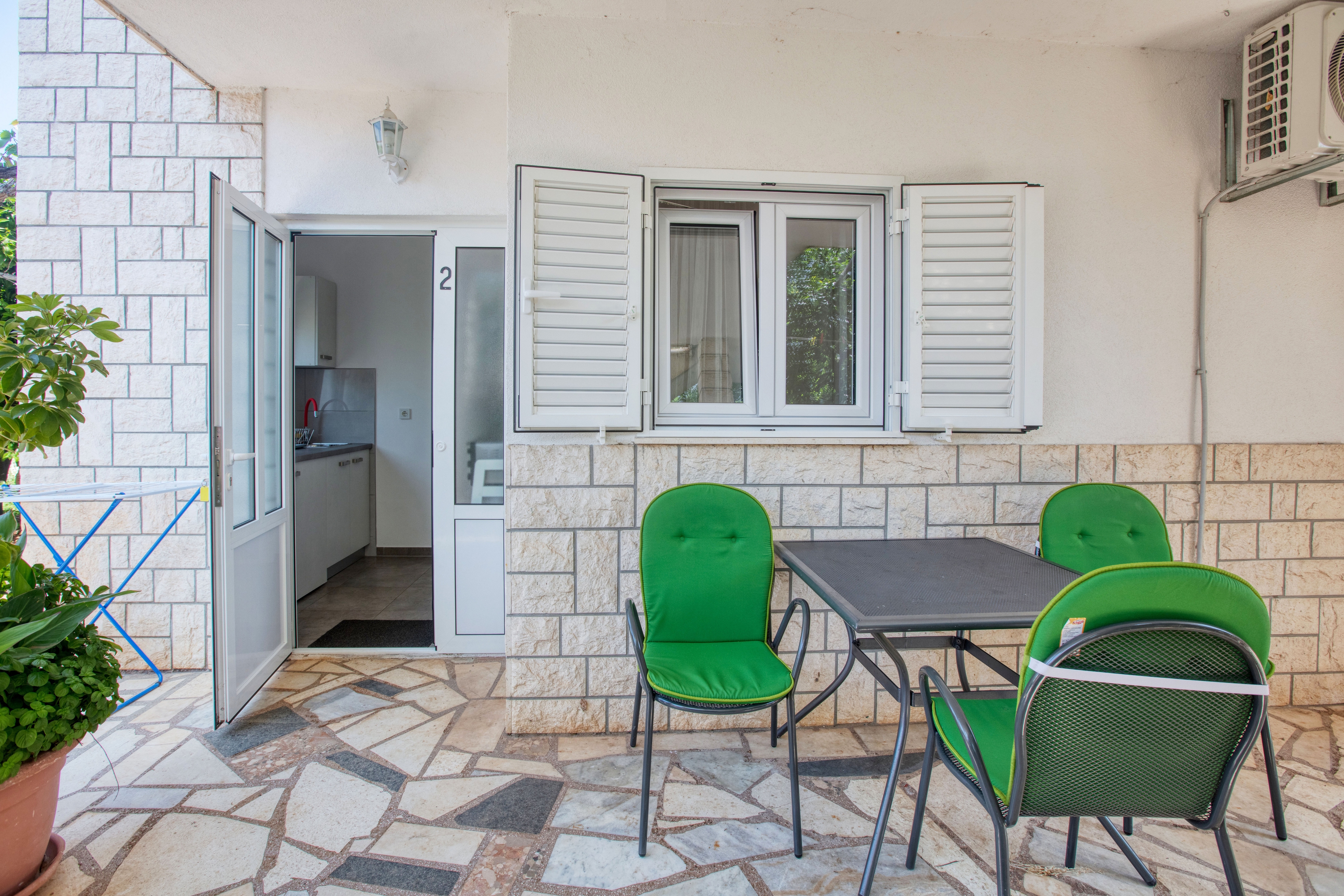Studio flat with terrace Rogoznica  AS-a