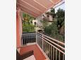 Mlini, Balcony in the apartment, with a sea view, (pet friendly) and WiFi.