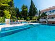 Mlini, Dubrovnik, Udvar 10269 - Apartmanok kavicsos stranddal.