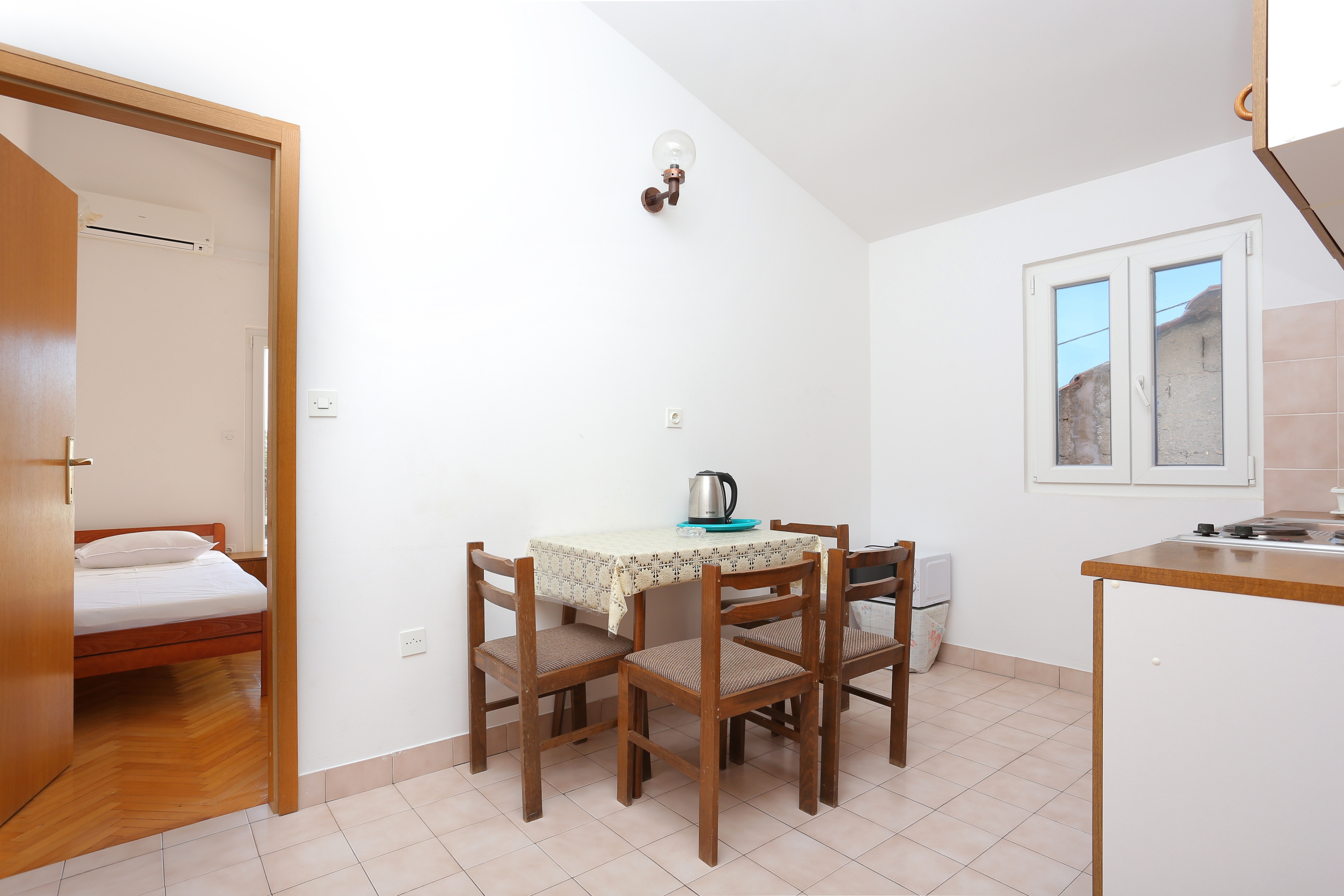 One bedroom apartment with balcony and sea view Stanići, Omiš (A-1027-a)
